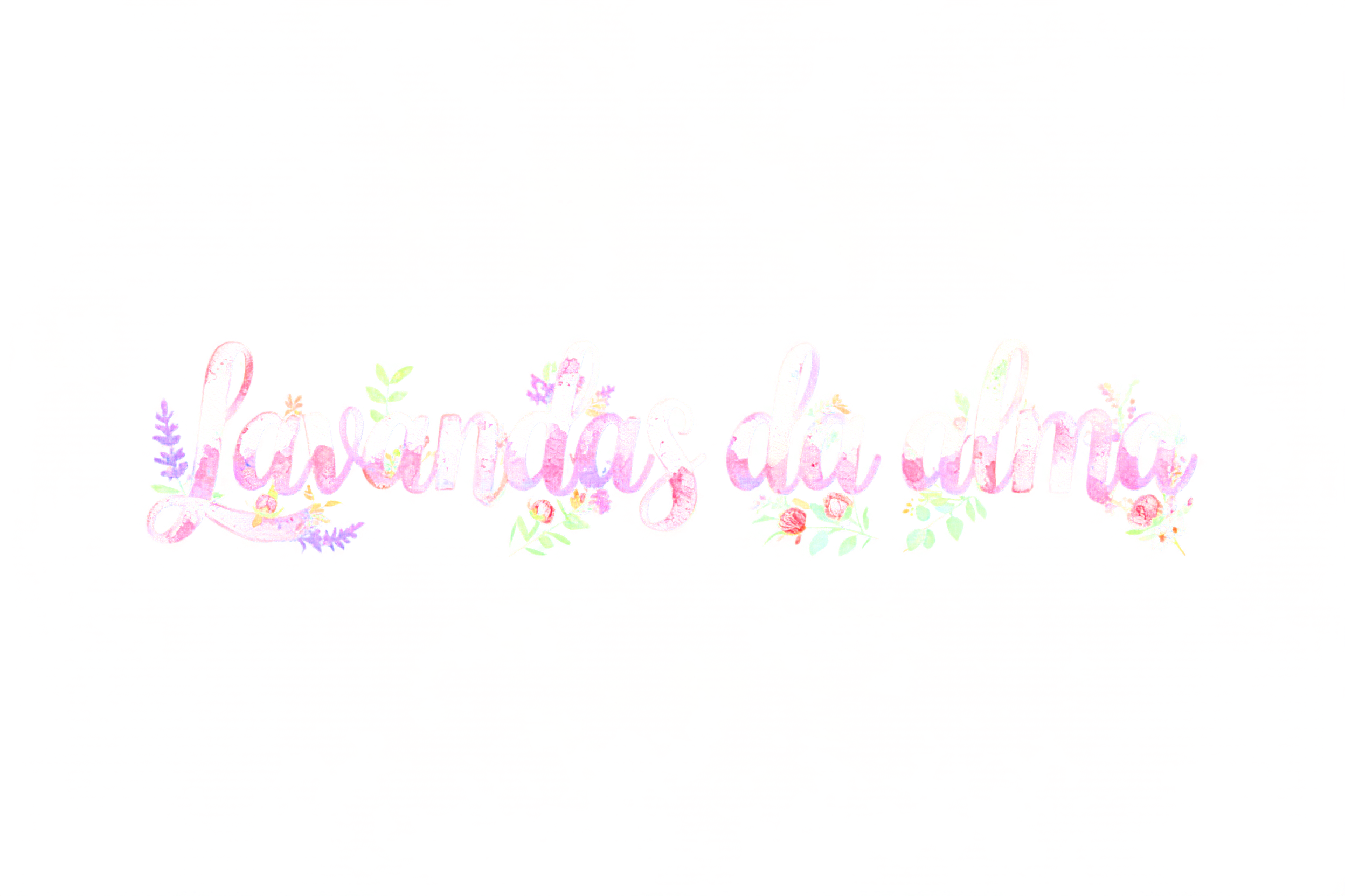 "Lavandas da alma" — Watercolor | AI Text Effect Generator