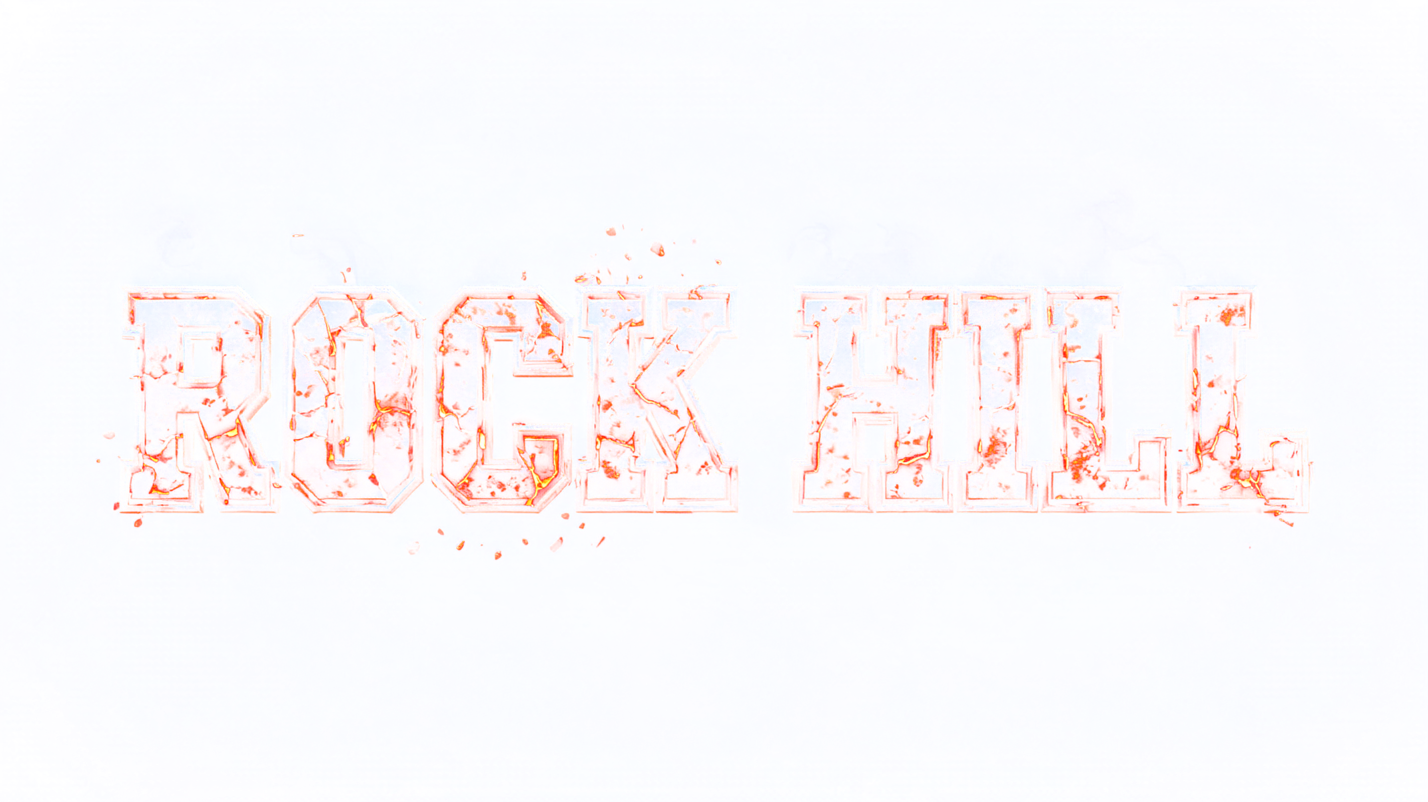 "ROCK HILL" — Post Apocalyptic | AI Text Effect Generator