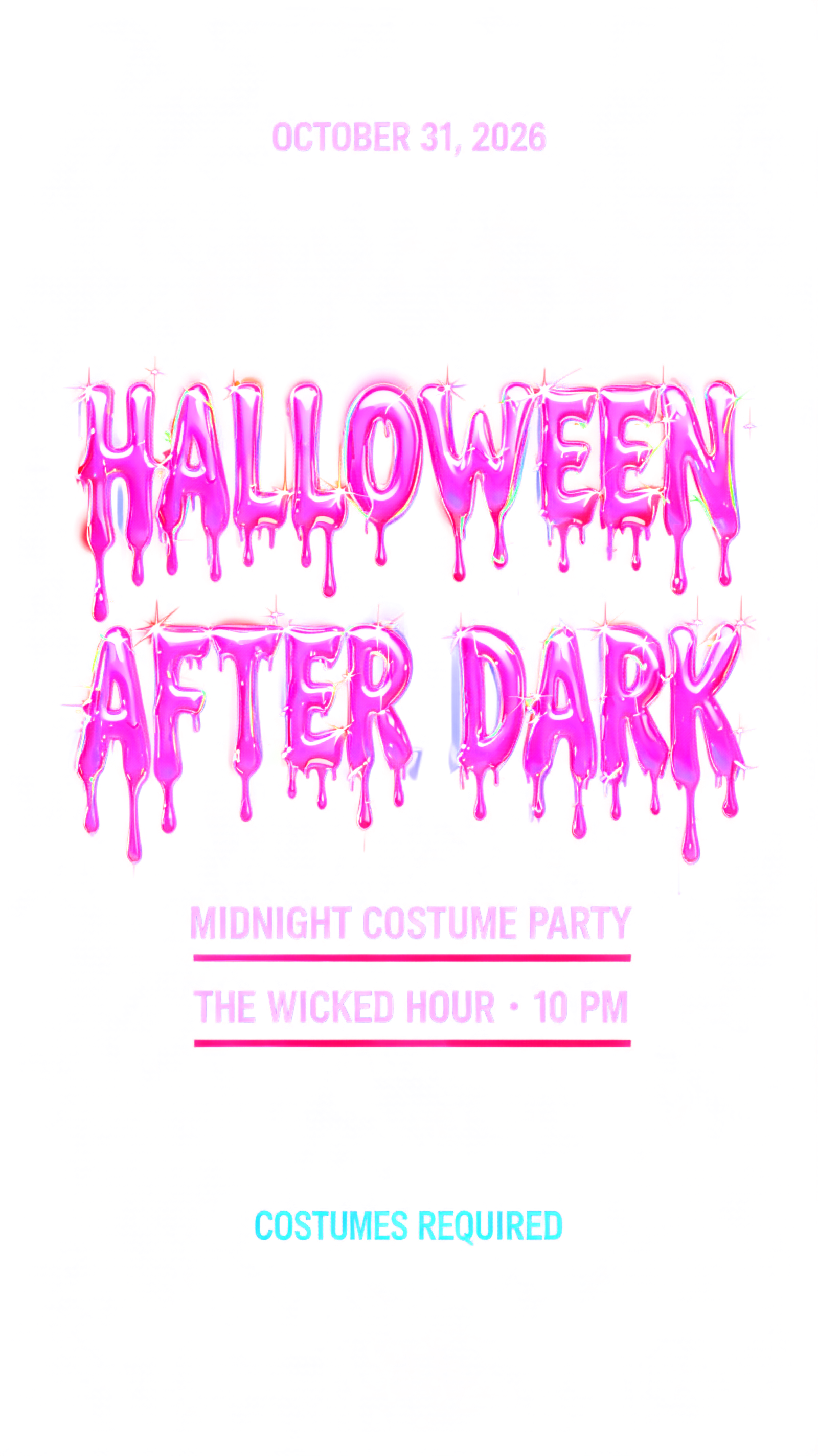 "Halloween" — Drip Font text effect