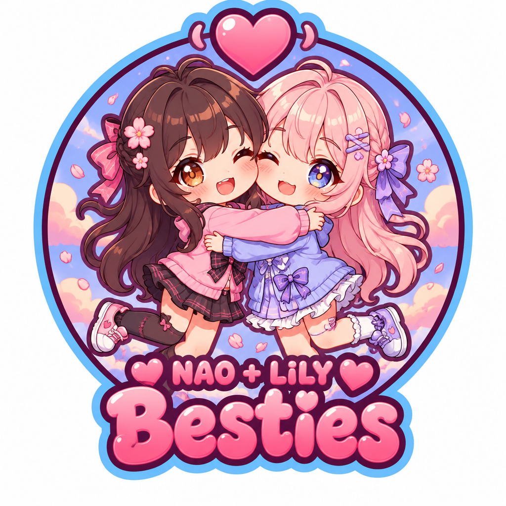 "NAO + LILY
Besties" — Anime Character | AI Text Effect Generator