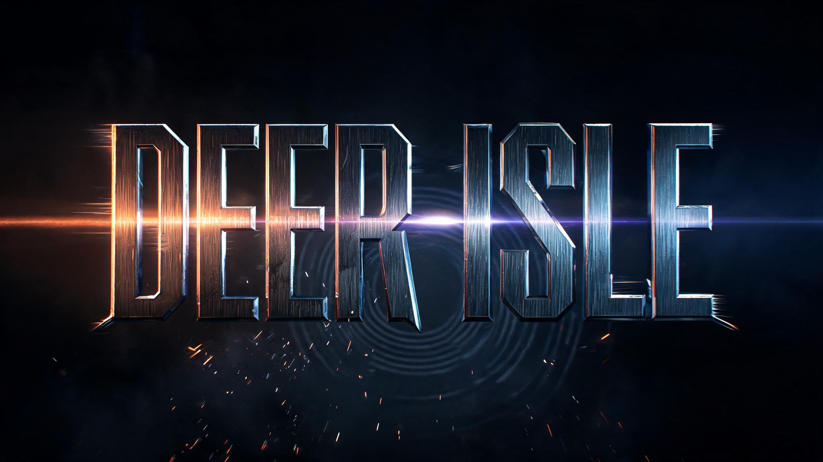 "DEER ISLE" — Cinematic Action text effect