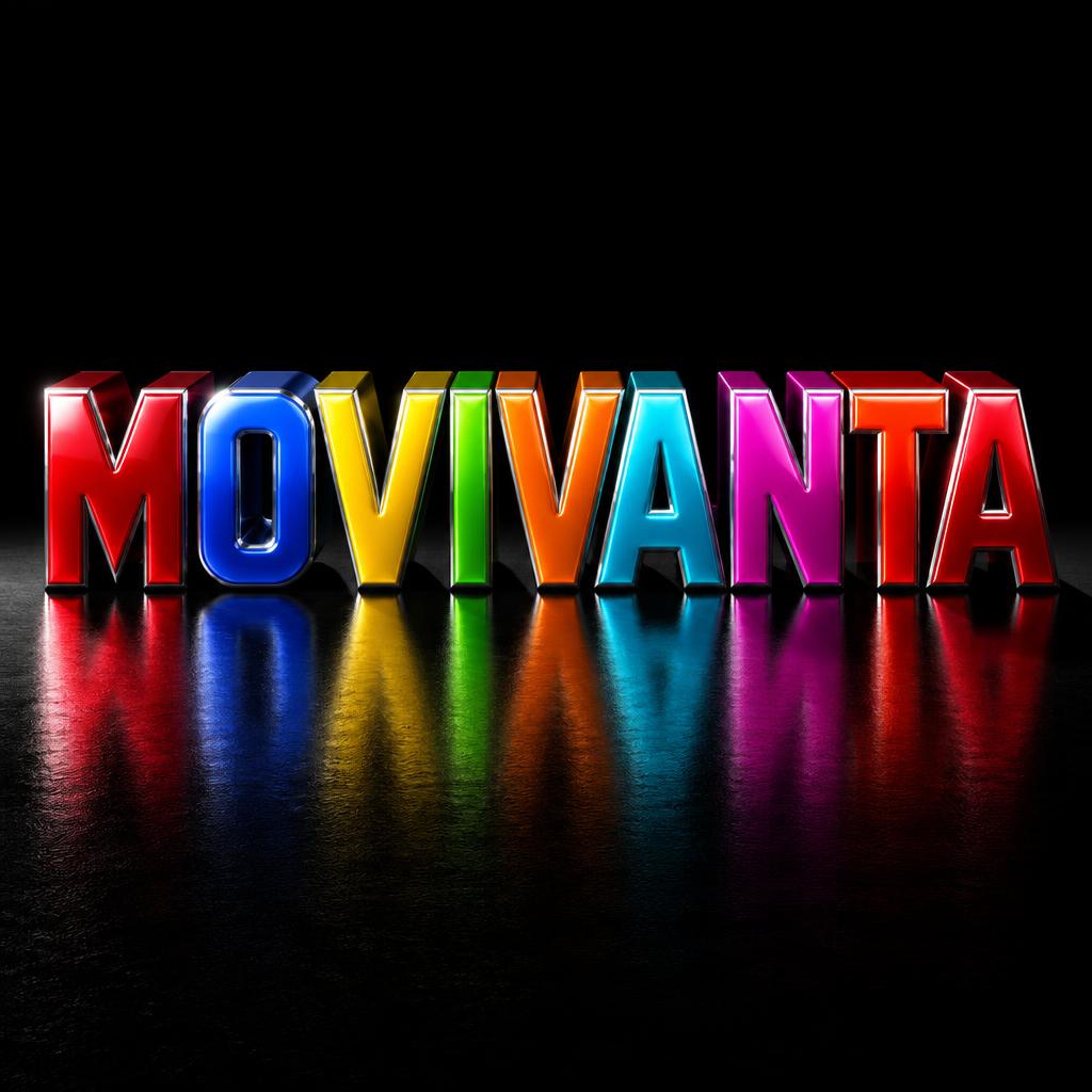 "MOVIVANTA" — 3d Bold | AI Text Effect Generator