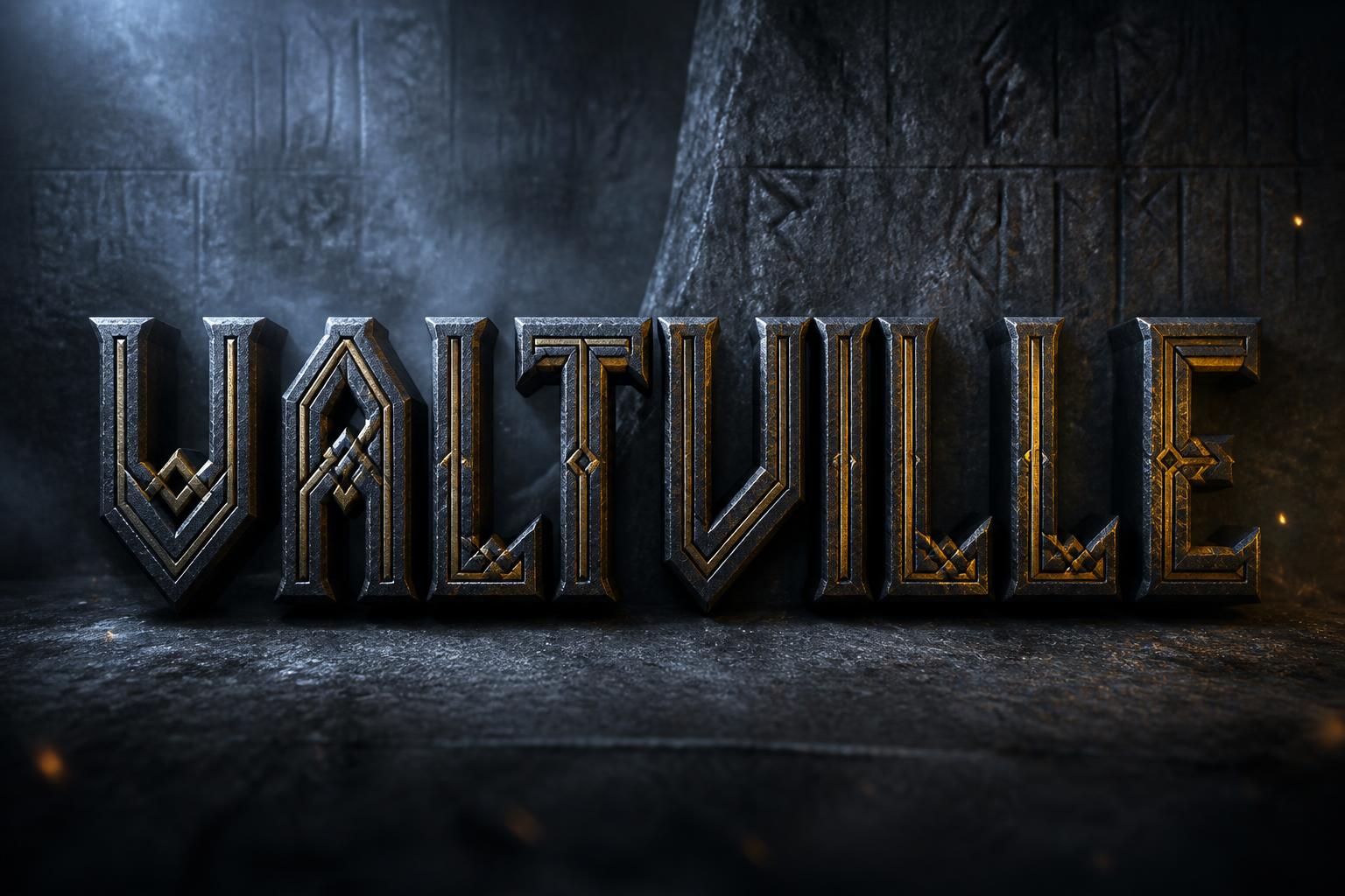 "Valtuille" — Viking | AI Text Effect Generator