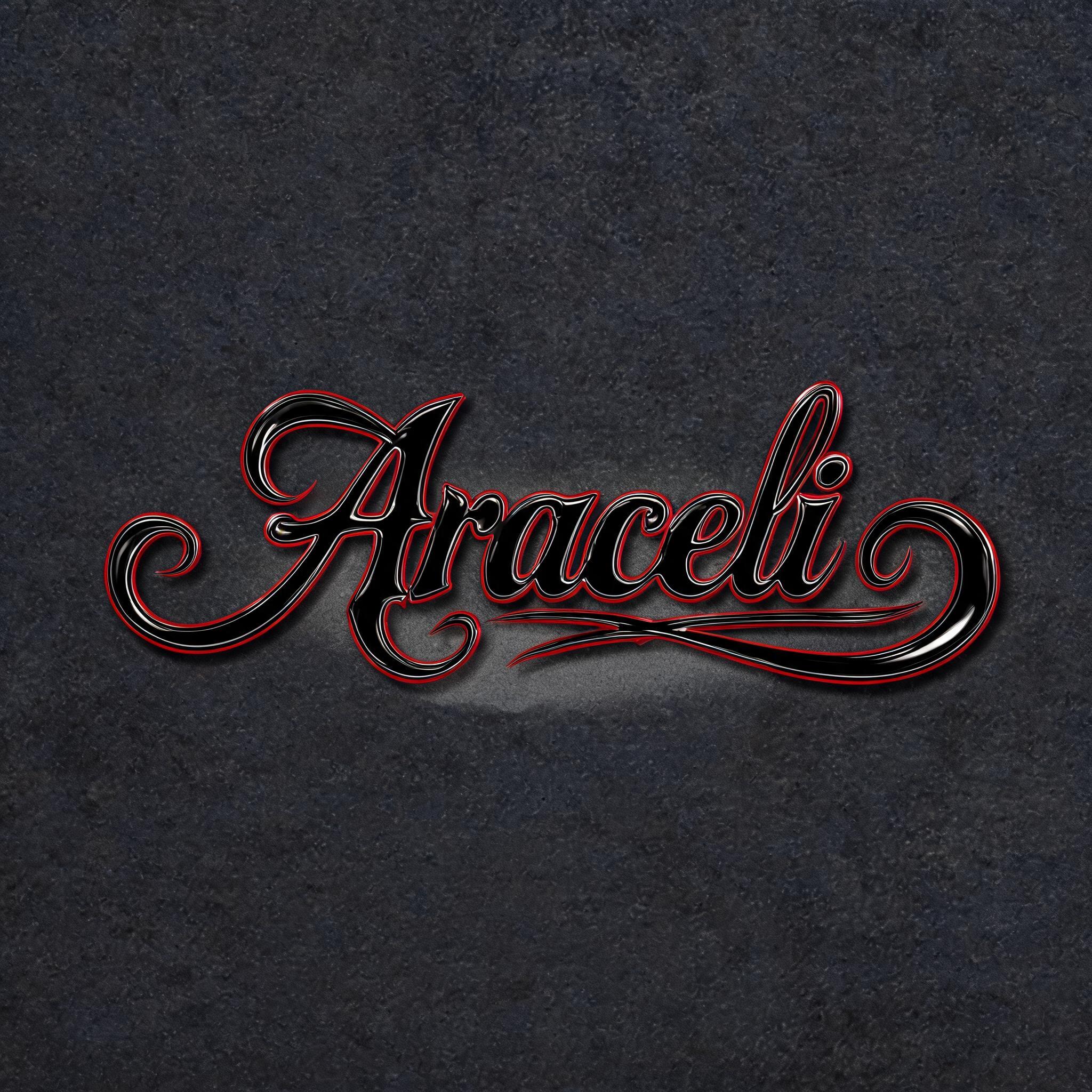 "Araceli" — Chicano | AI Text Effect Generator