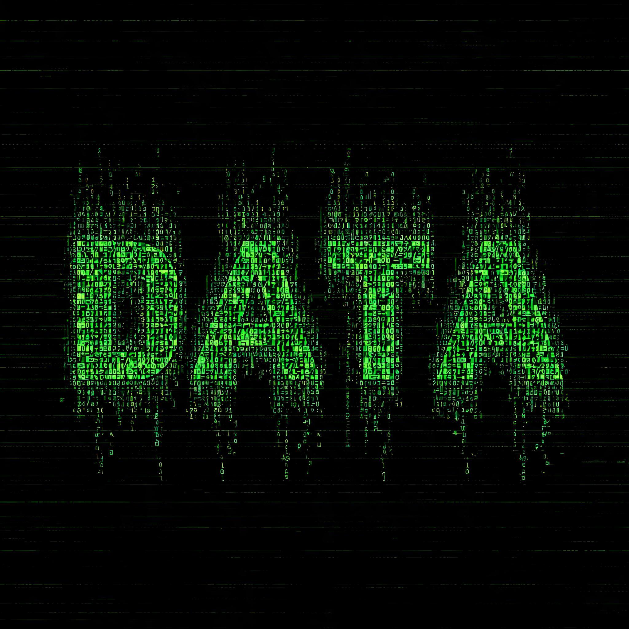 "DATA" — Cyberpunk Data Stream | AI Text Effect Generator