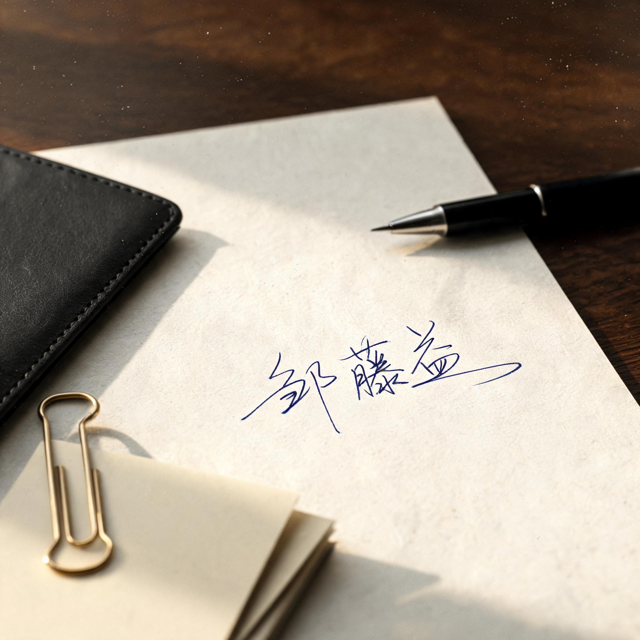 "邹藤益" —  | AI Text Effect Generator