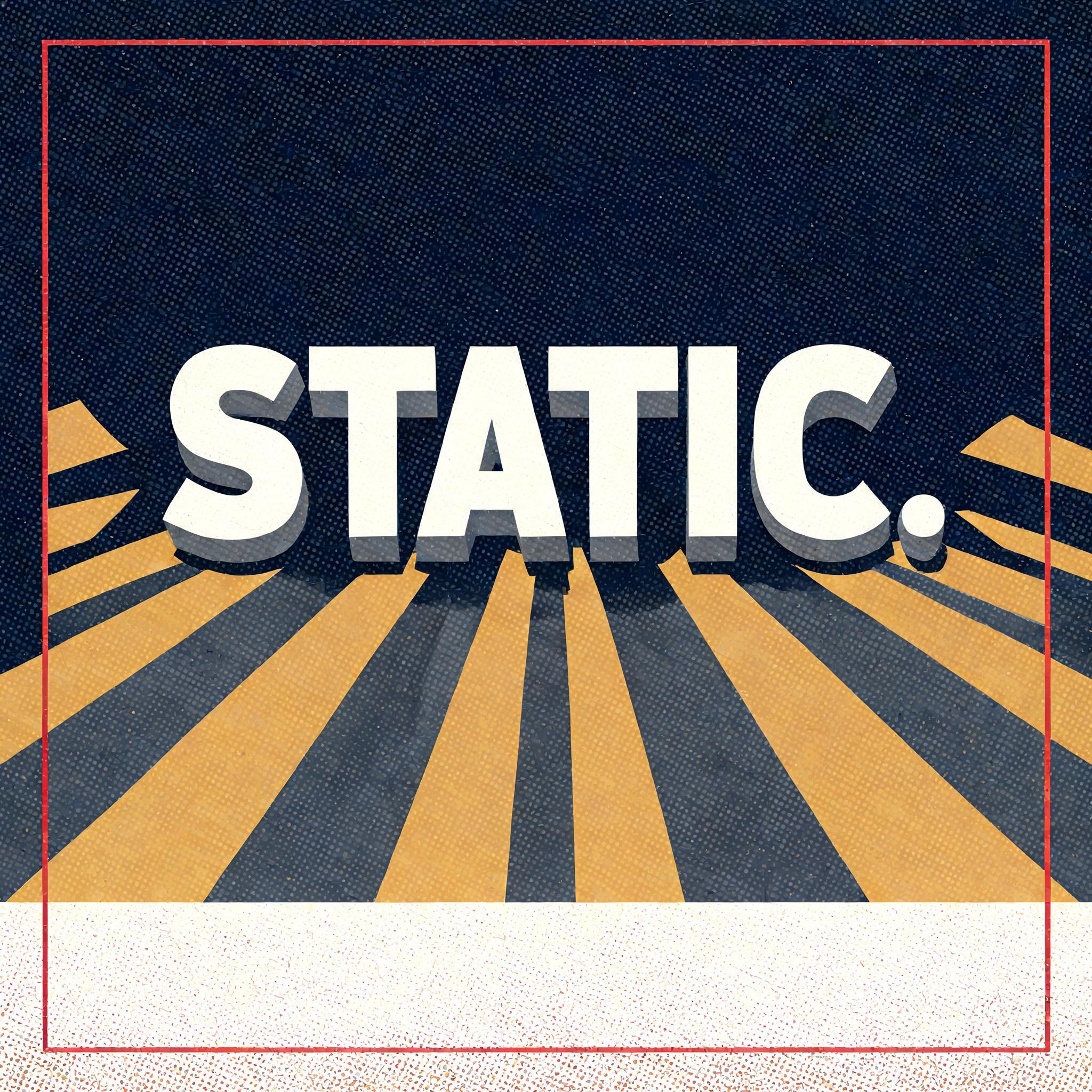 "STATIC." —  | AI Text Effect Generator