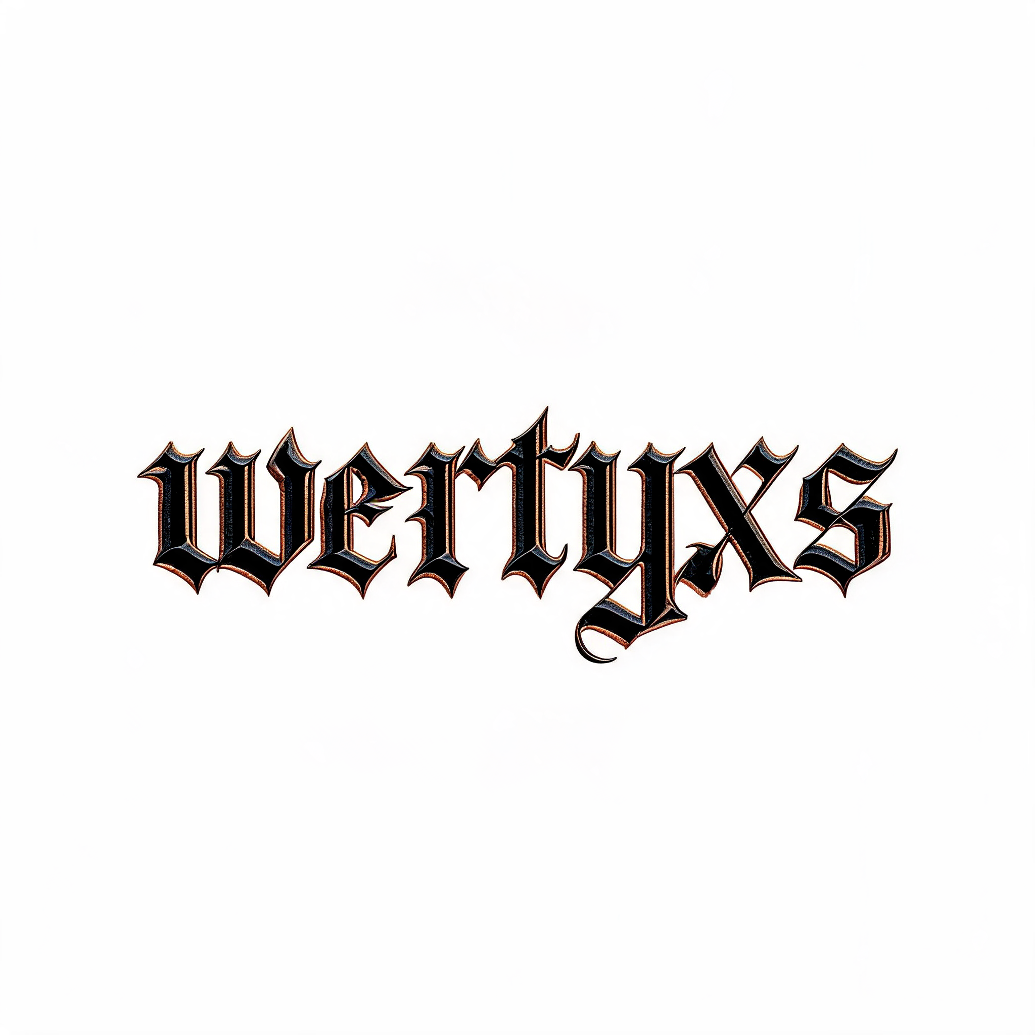 "" — Gothic Font | AI Text Effect Generator