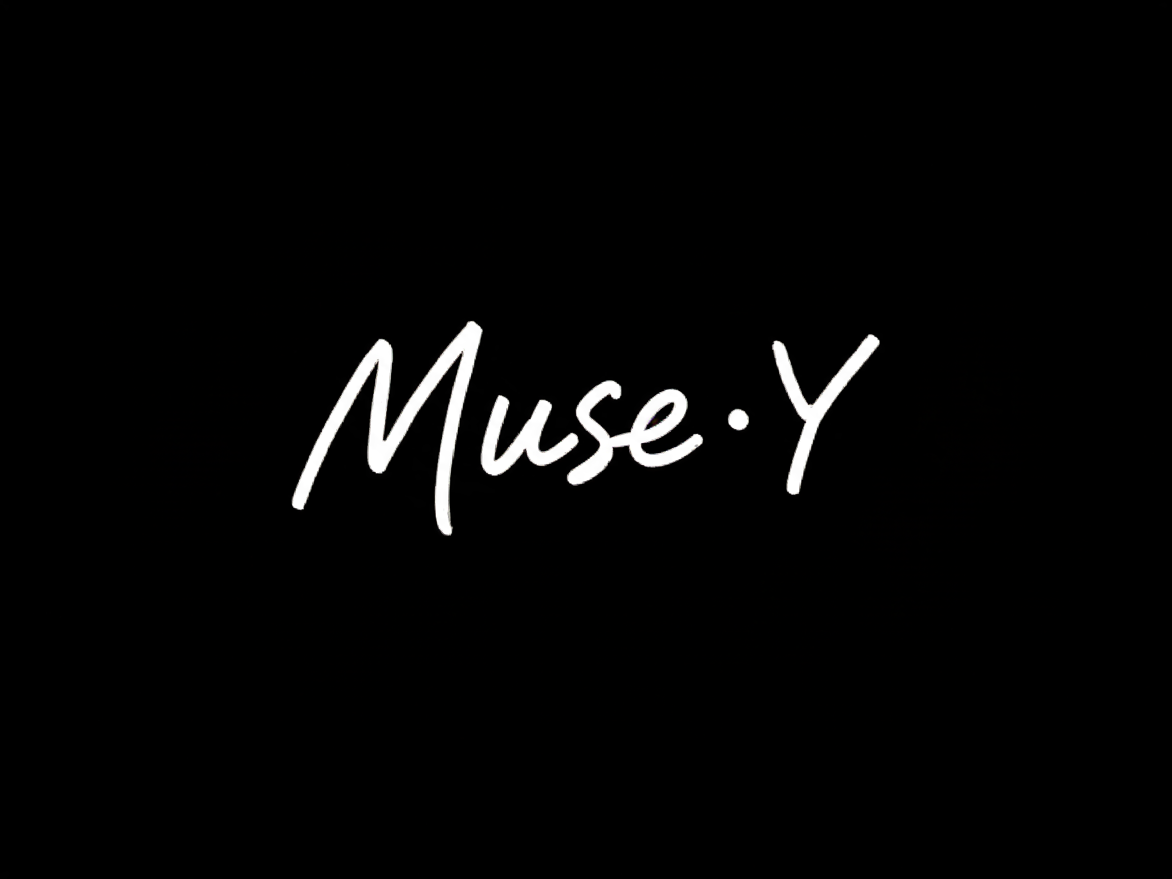 "Muse·Y" —  | AI Text Effect Generator