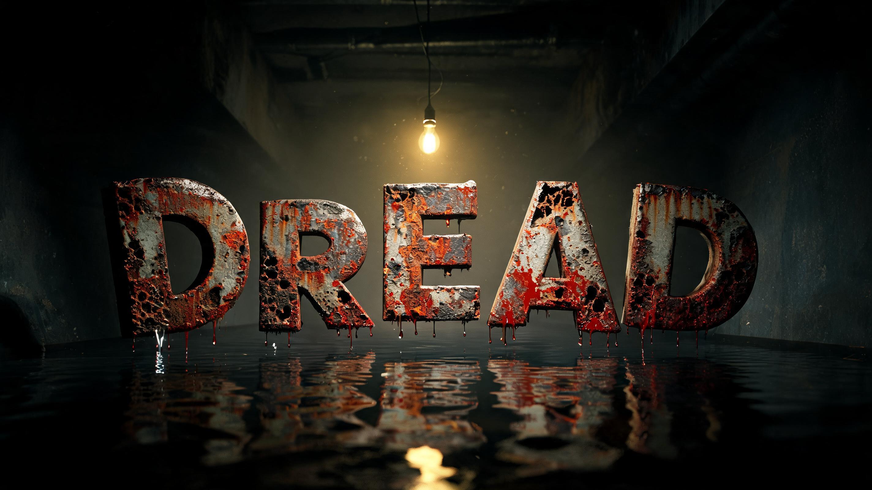 "DREAD" — Cinematic Horror | AI Text Effect Generator