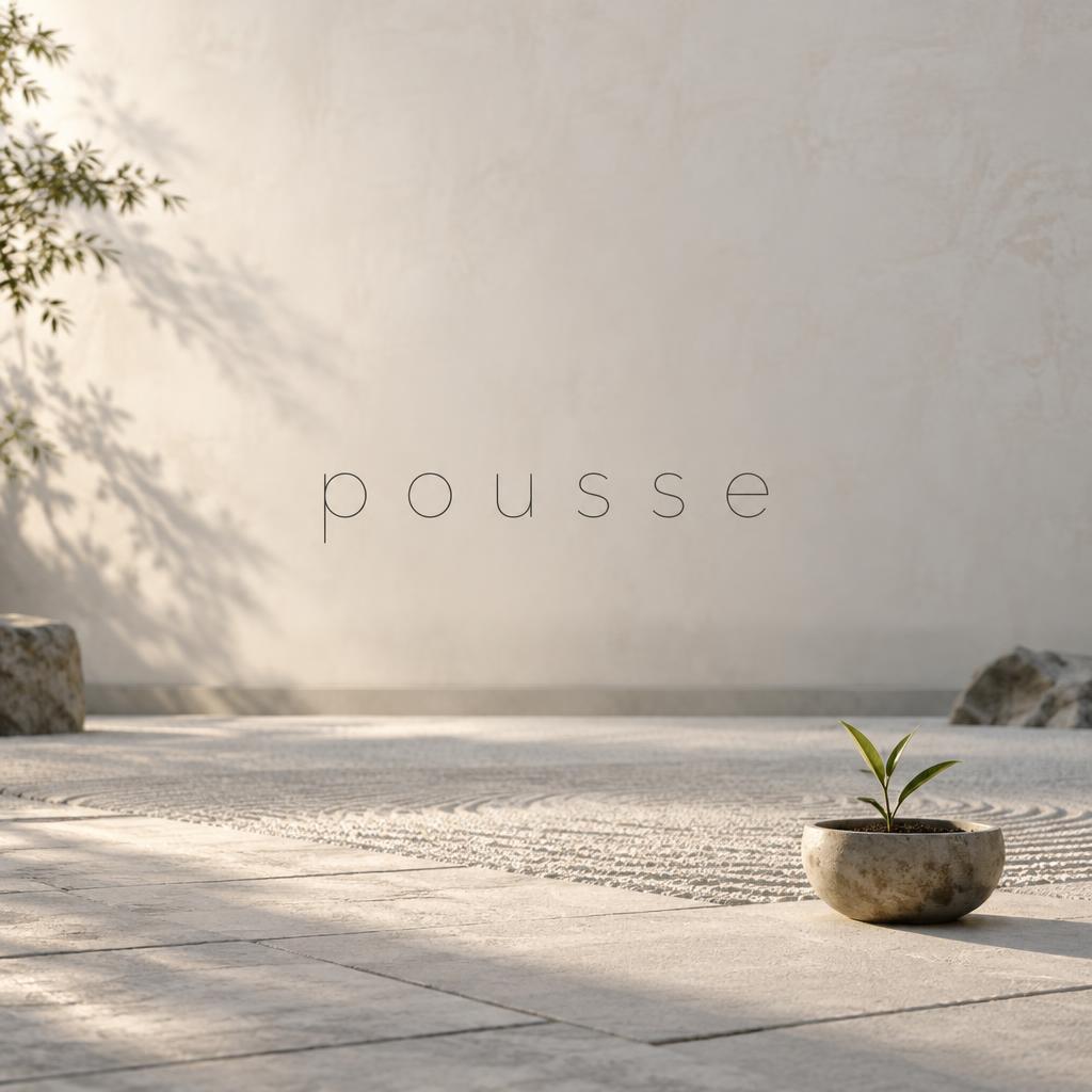"pousse" —  | AI Text Effect Generator