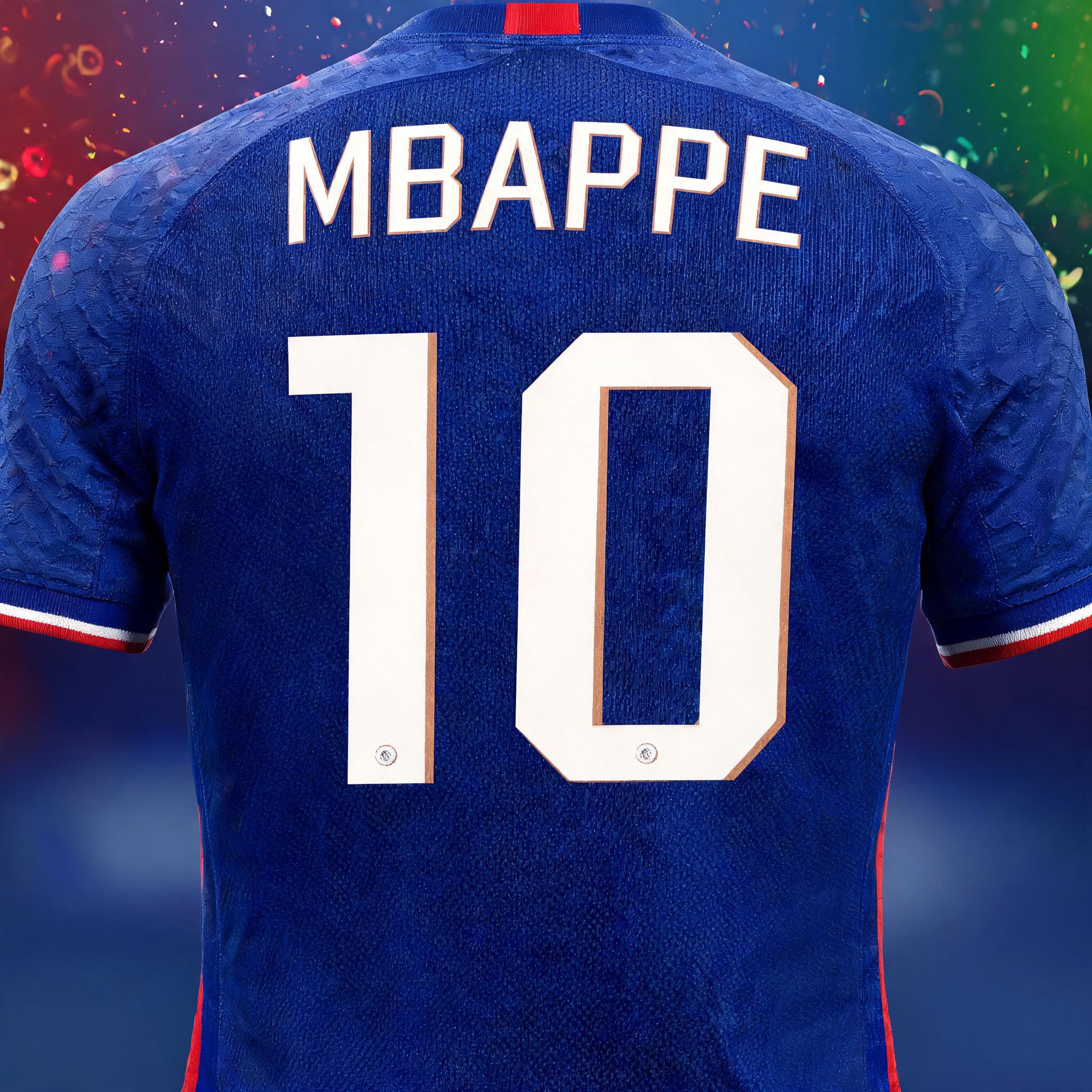 "MBAPPE
10" — Sports Football | AI Text Effect Generator
