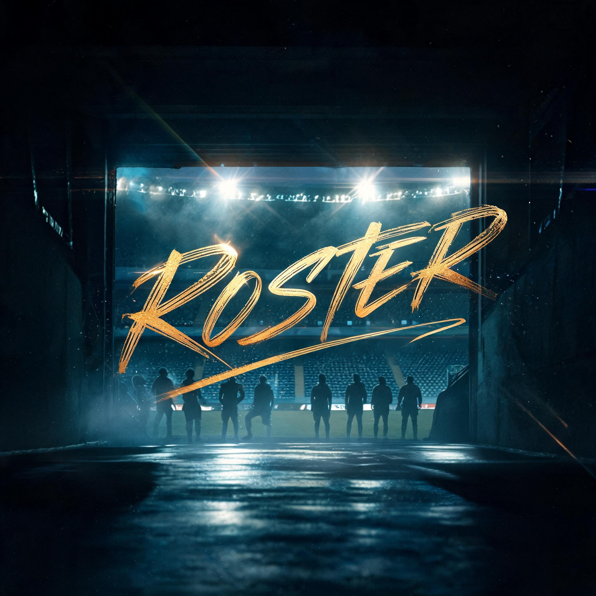 "ROSTER" — Cinematic | AI Text Effect Generator