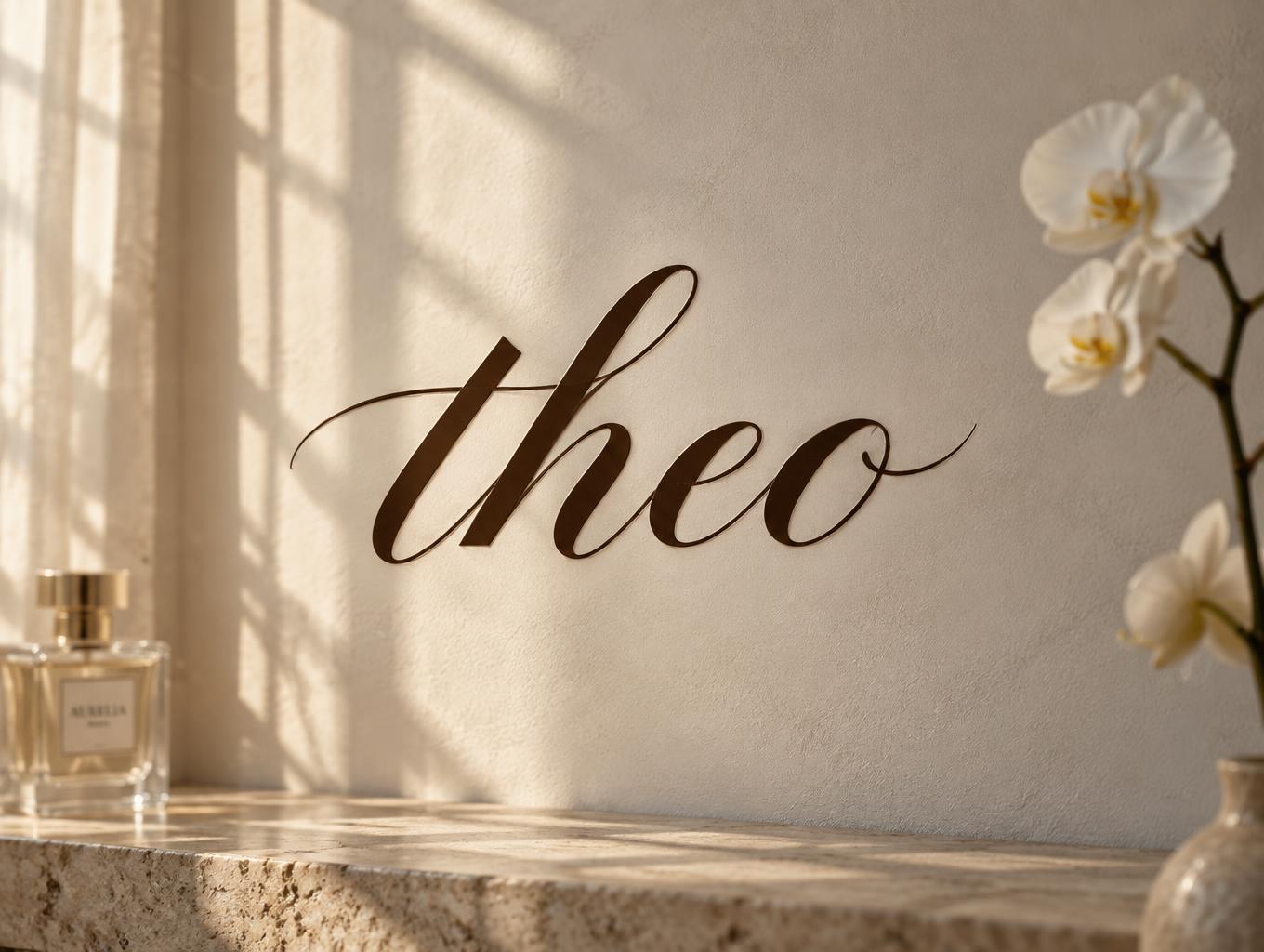 "theo" —  | AI Text Effect Generator