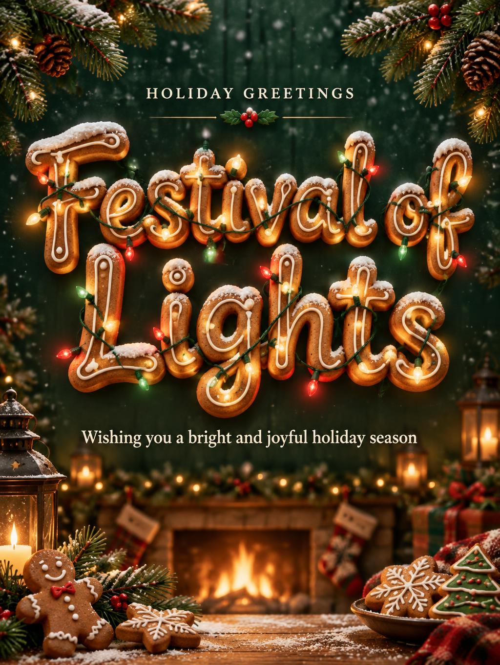 Festival of Lights
HOLIDAY GREETINGS
Wishing you a bright and joyful holiday season