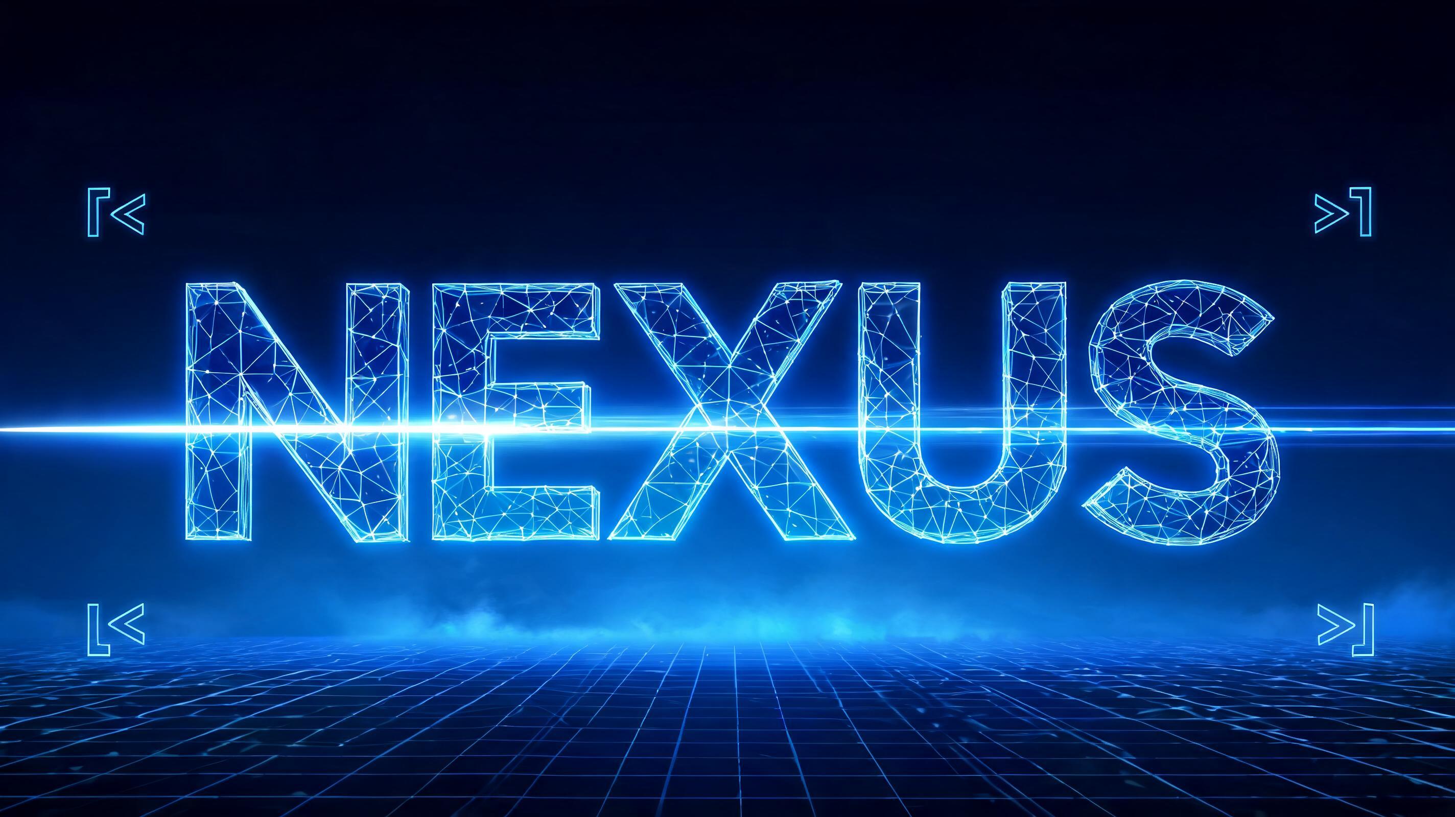 "NEXUS" — Futuristic | AI Text Effect Generator