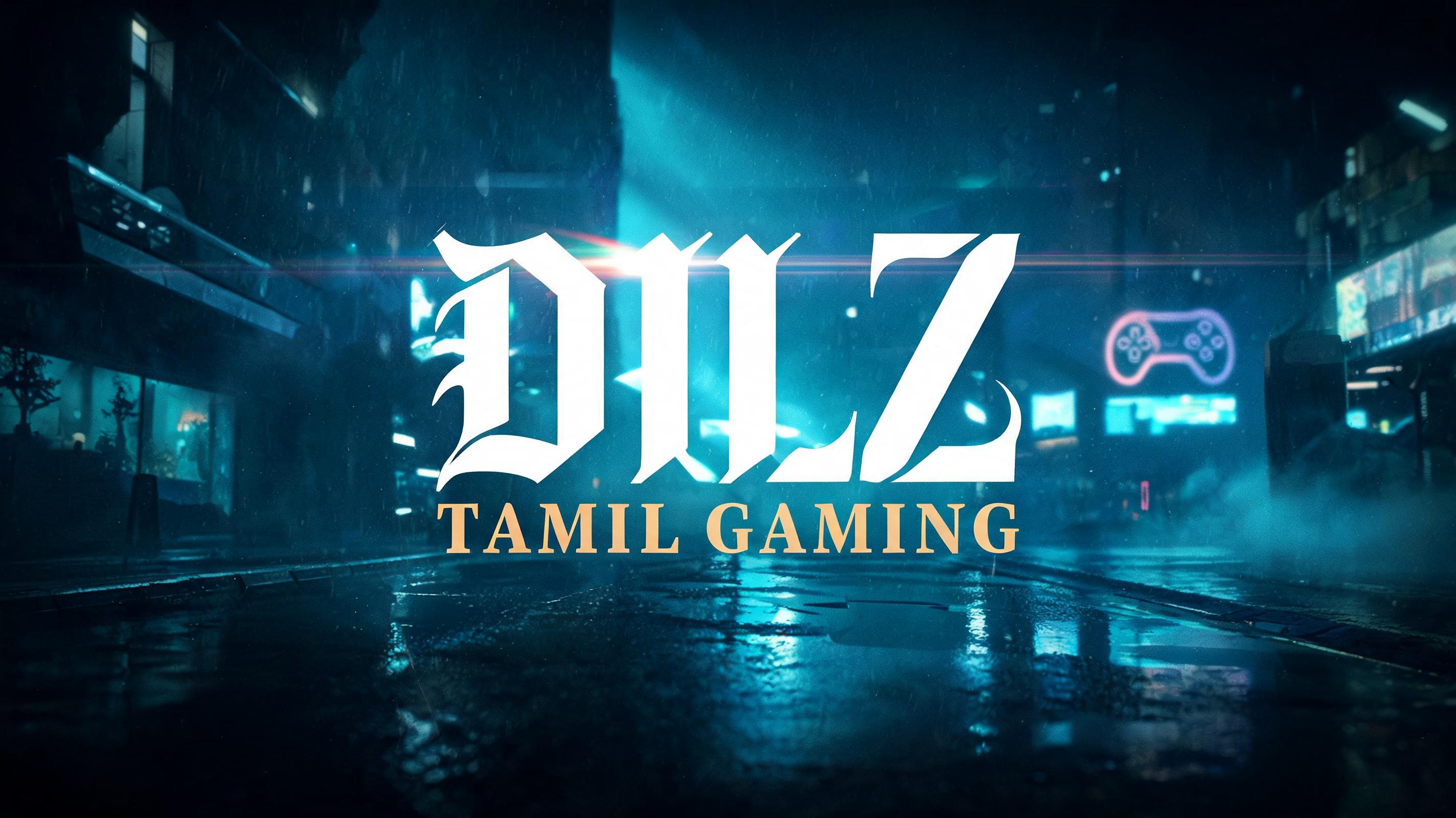 "DILZ Tamil Gaming" — Cinematic Netflix | AI Text Effect Generator