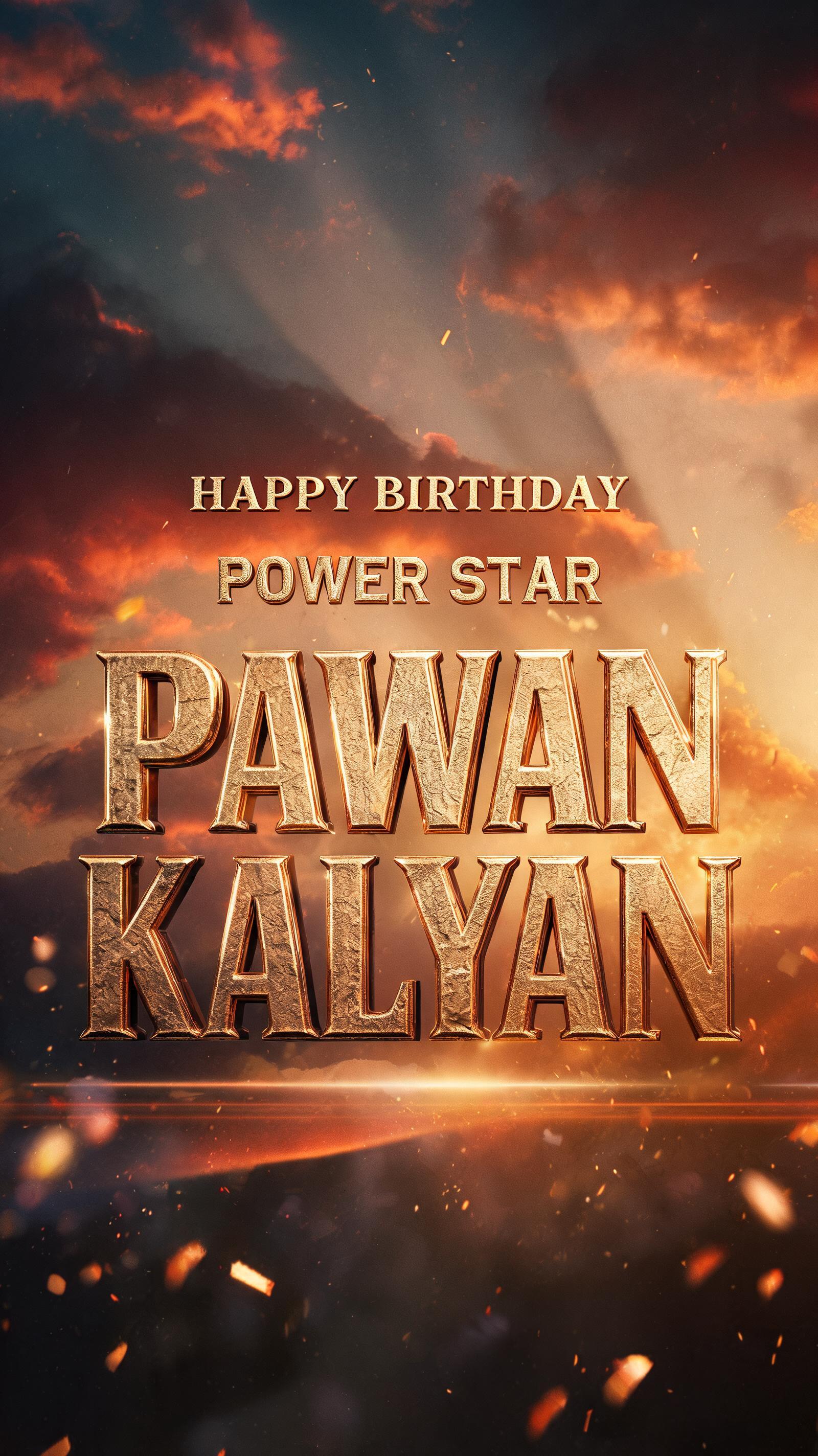 Happy Birthday Power Star Pawan Kalyan