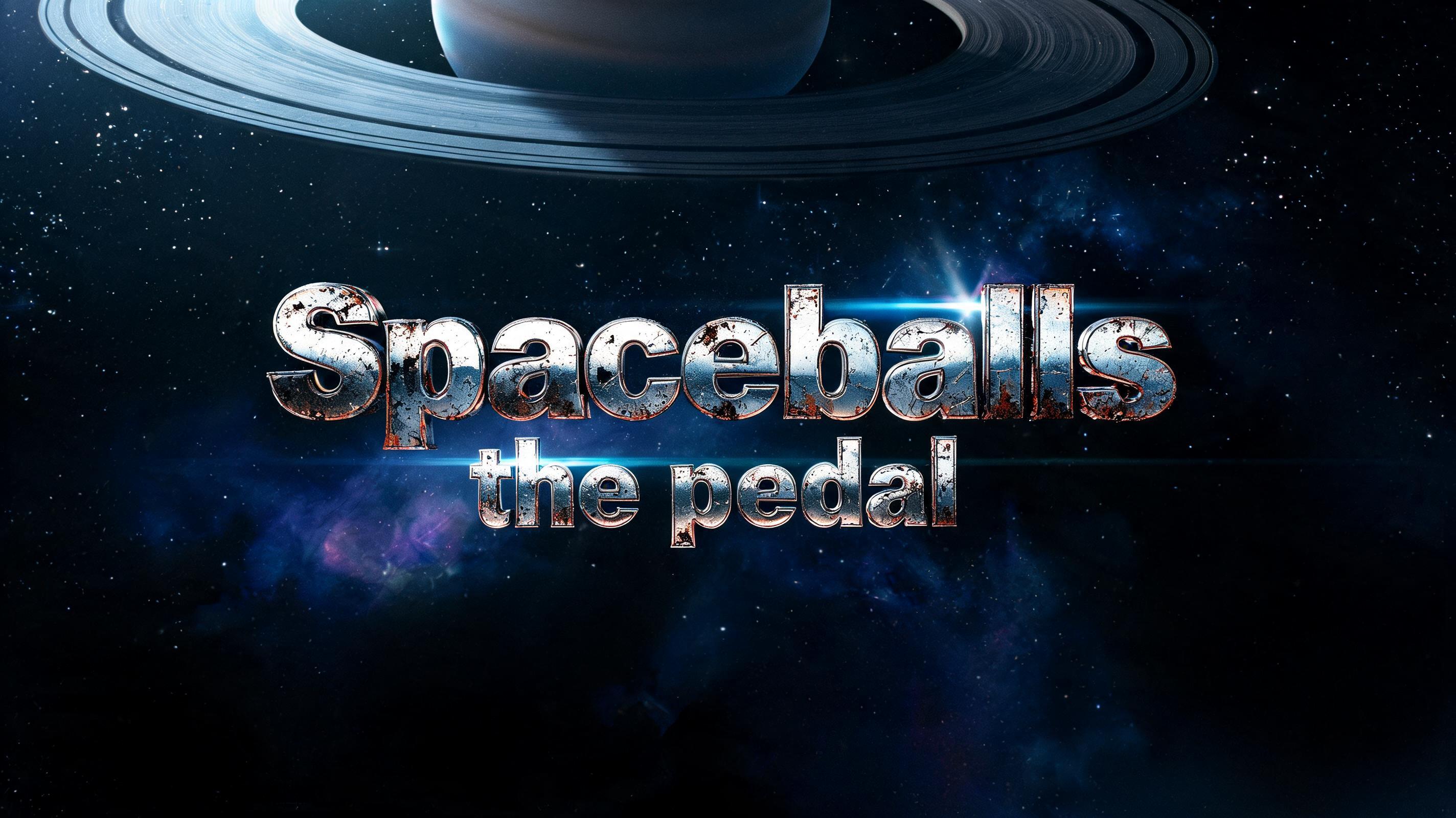"Spaceballs the pedal" — Cinematic | AI Text Effect Generator