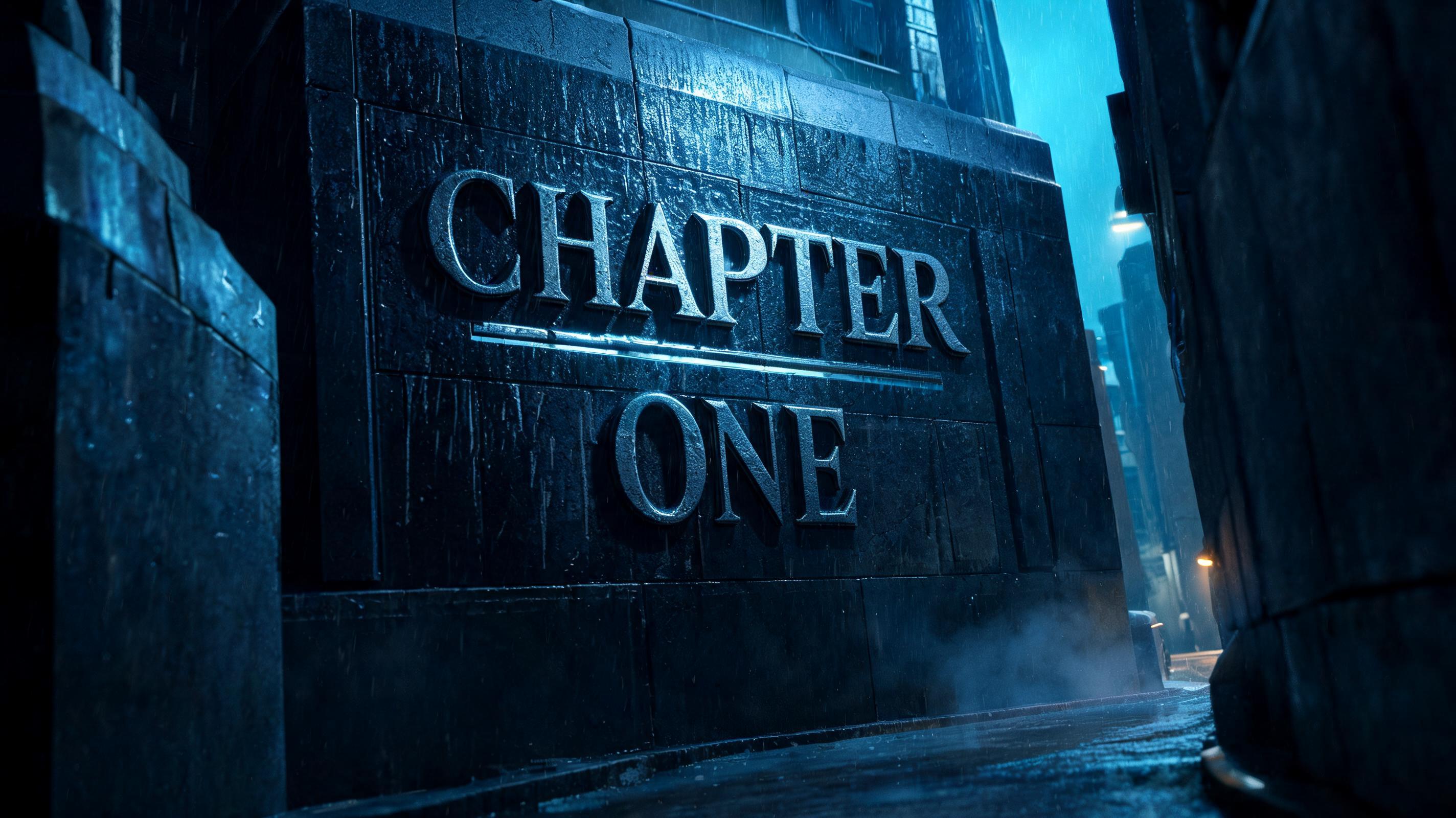 "CHAPTER ONE" — Cinematic Netflix | AI Text Effect Generator