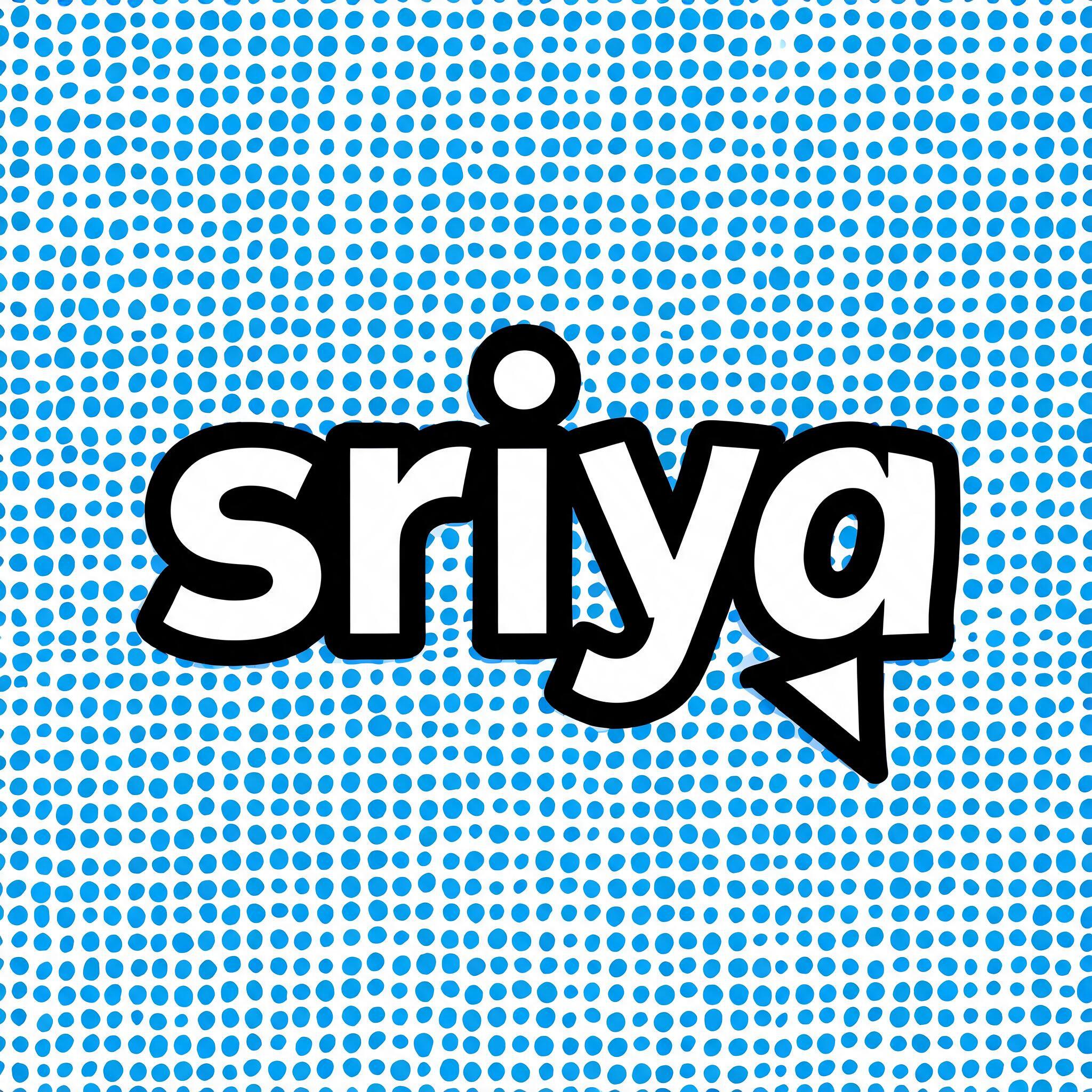 "sriya" — Comic Book | AI Text Effect Generator