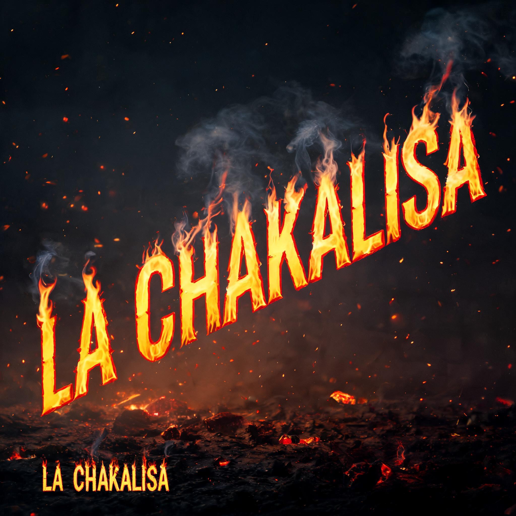 "LA CHAKALISA" — Fire Smoke | AI Text Effect Generator