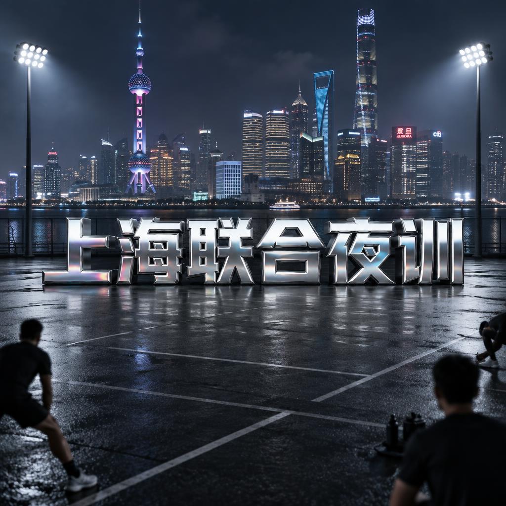 "上海联合夜训" —  | AI Text Effect Generator