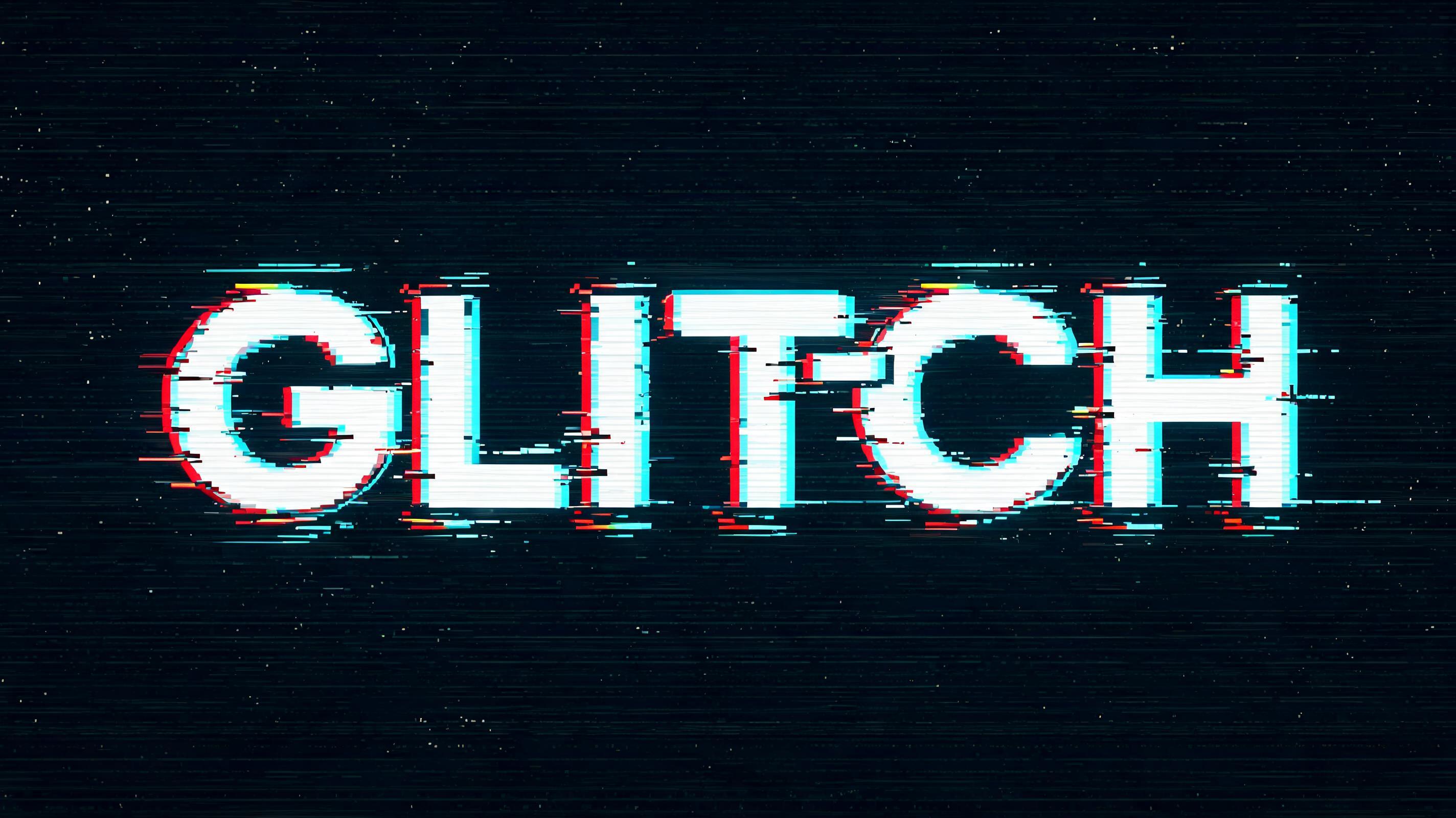 "GLITCH" — Glitch | AI Text Effect Generator