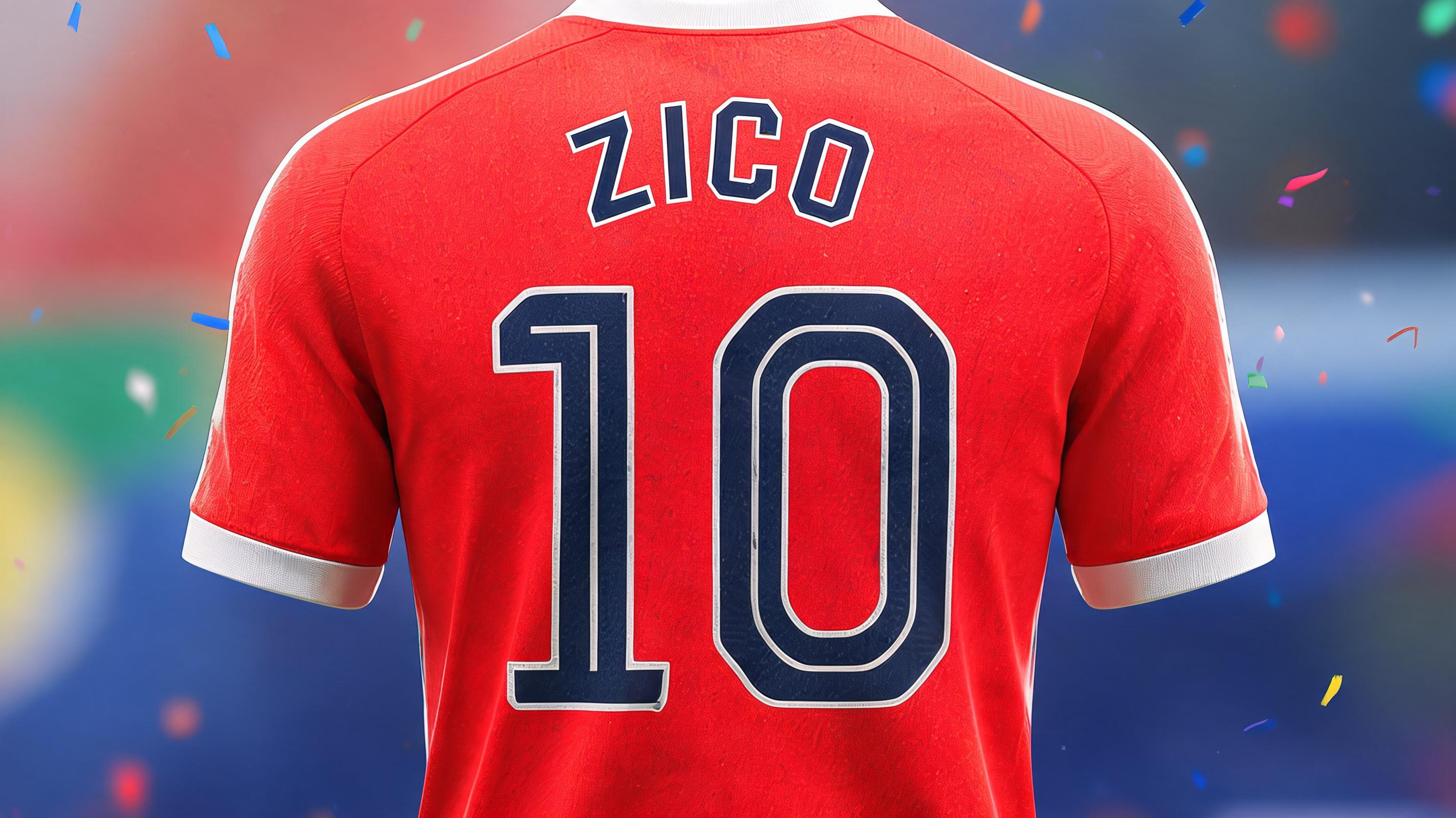 "Zico" — Sports Football | AI Text Effect Generator