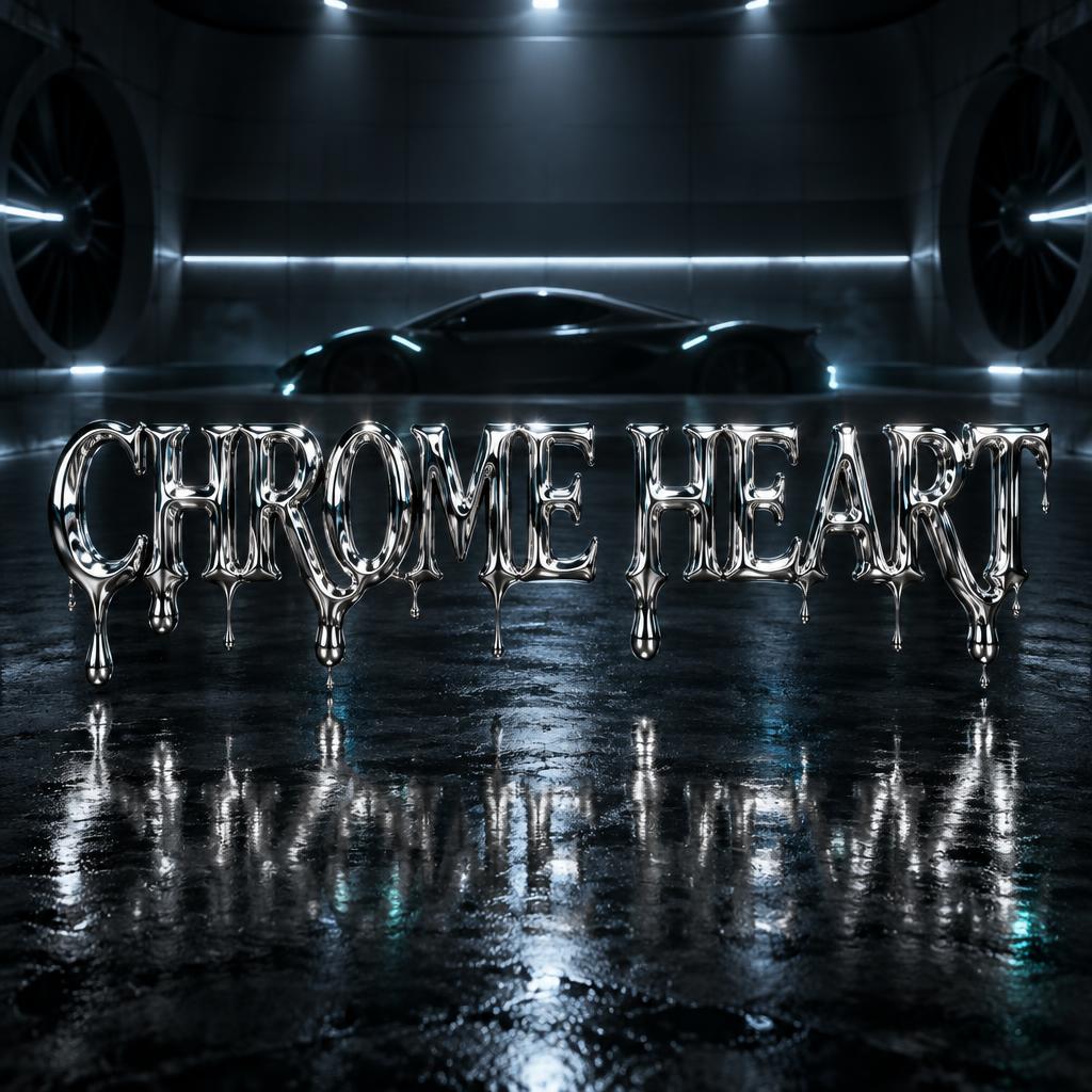 "CHROME HEART" — Diy | AI Text Effect Generator