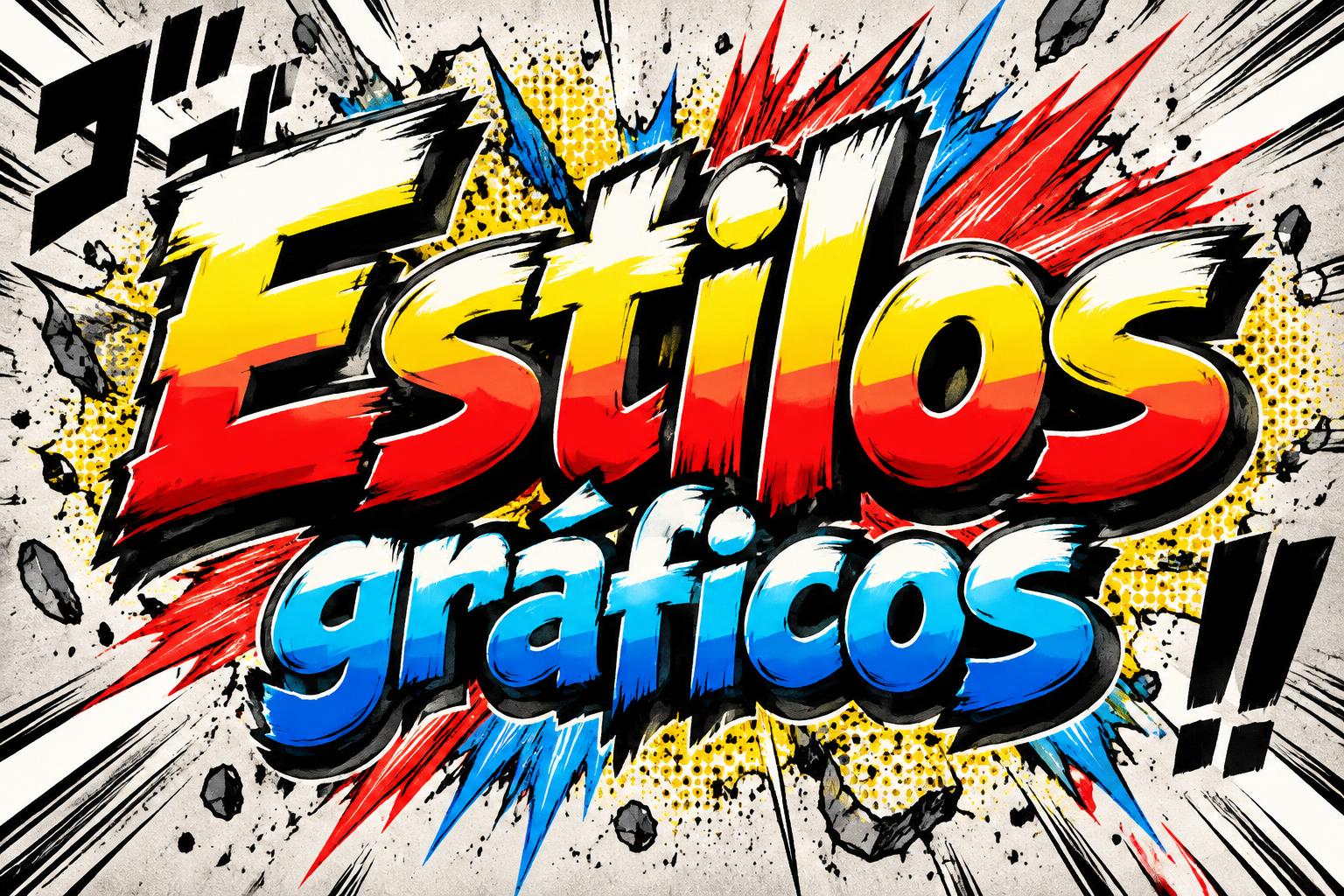 "Estilos gráficos" — Anime | AI Text Effect Generator