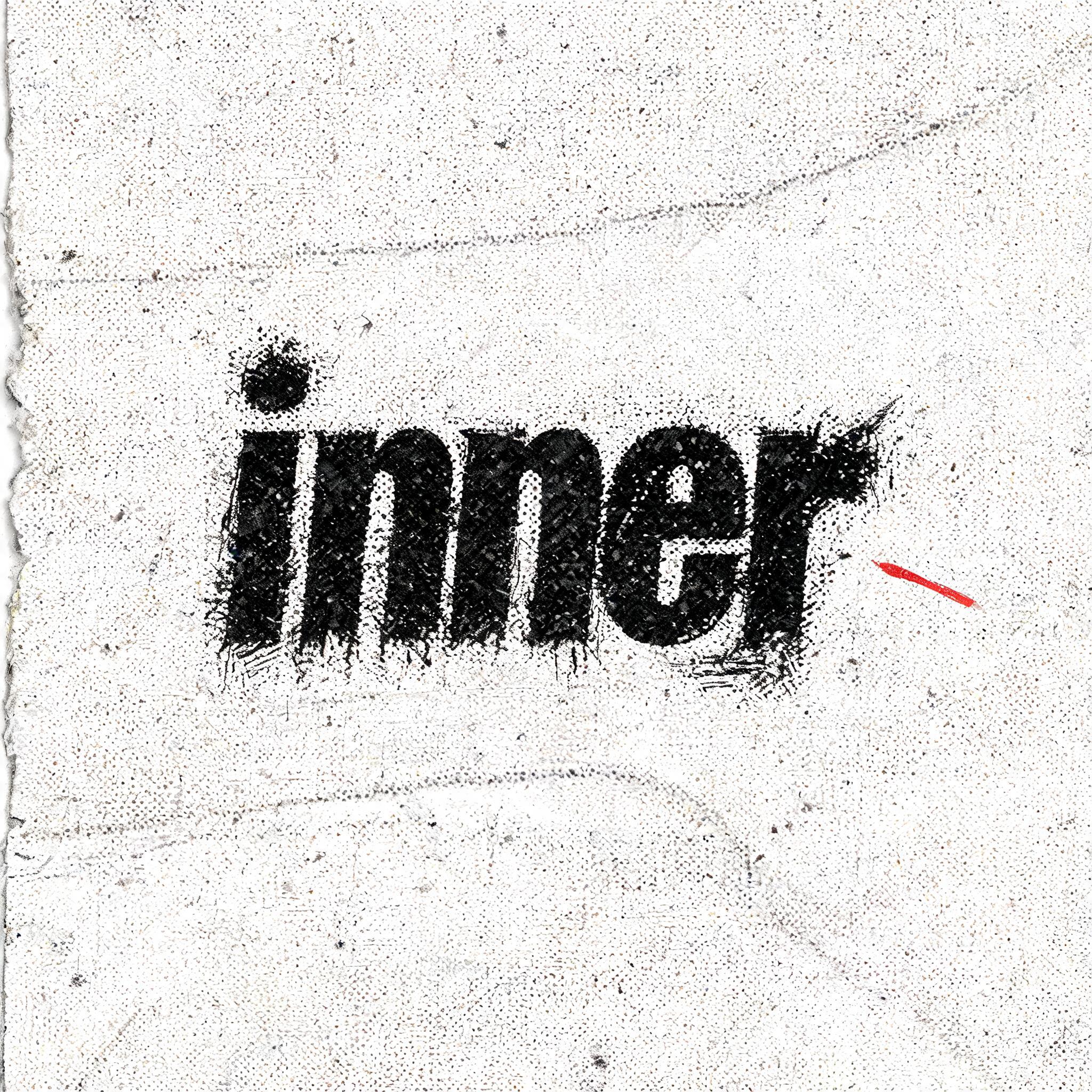 "inner" — Grunge | AI Text Effect Generator