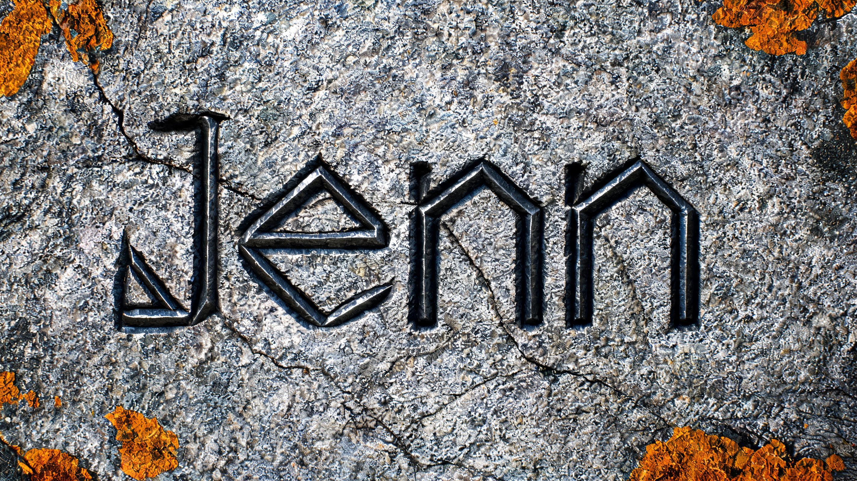 "Jenn" — Viking | AI Text Effect Generator