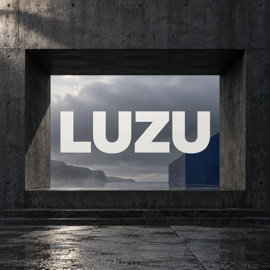 "LUZU" —  | AI Text Effect Generator