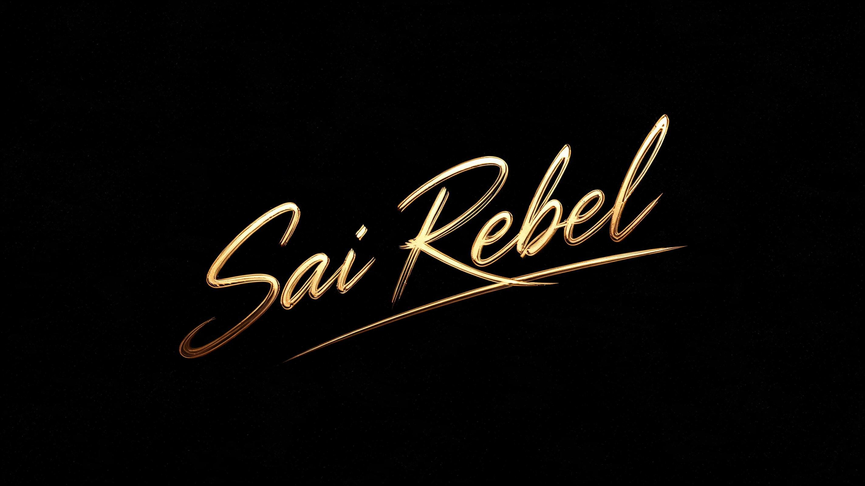 "Sai Rebel" — Cinematic | AI Text Effect Generator