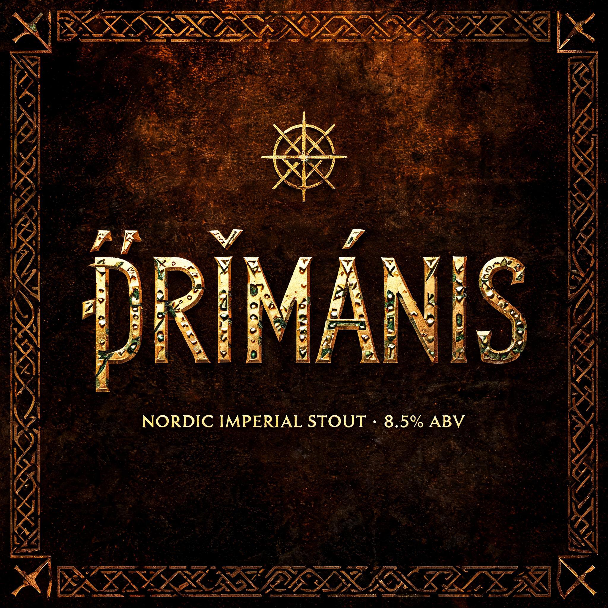 "ÞRÍMÁNIS" — Viking | AI Text Effect Generator
