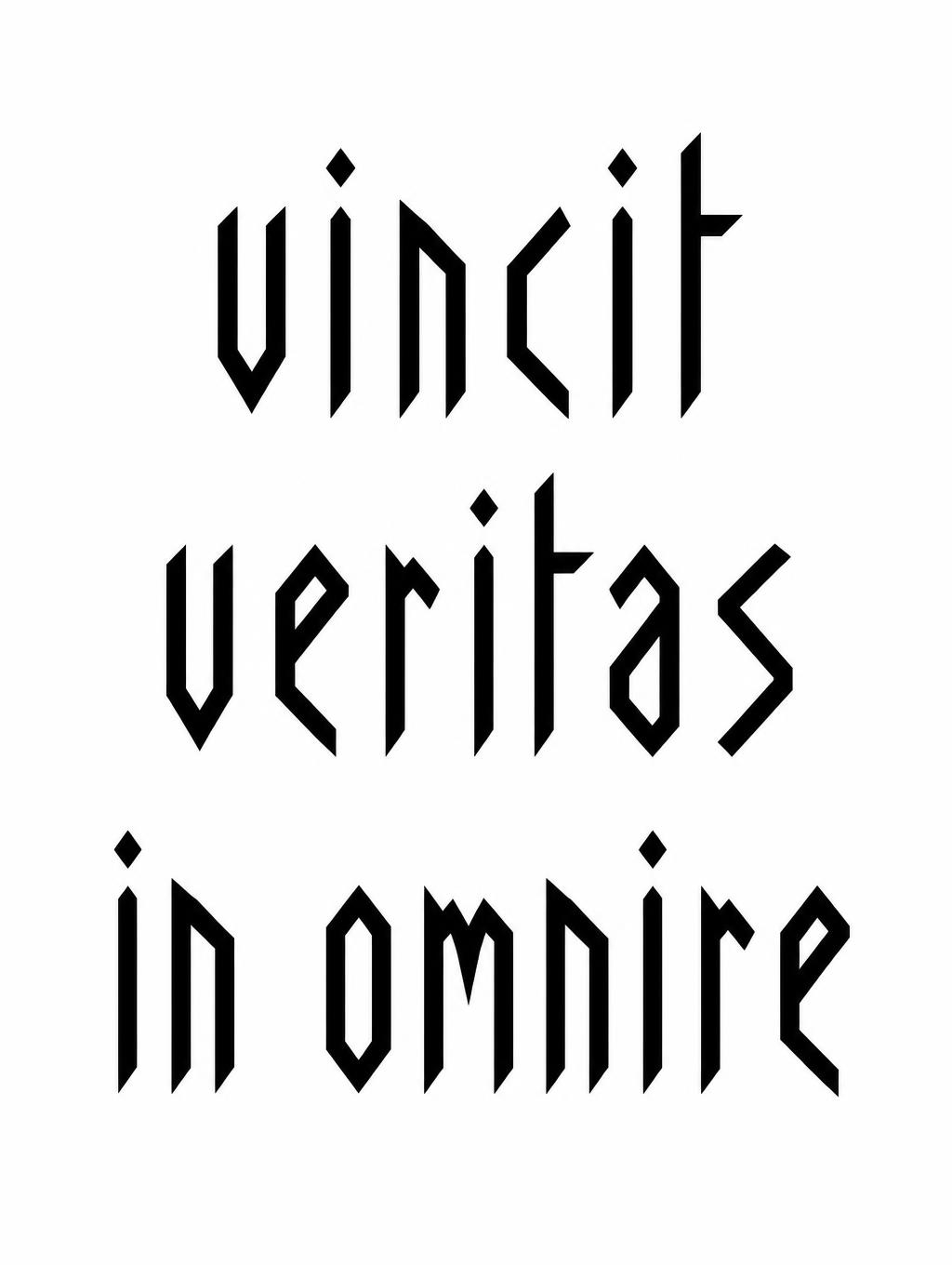 "vincit
veritas
in omnire" — Viking | AI Text Effect Generator