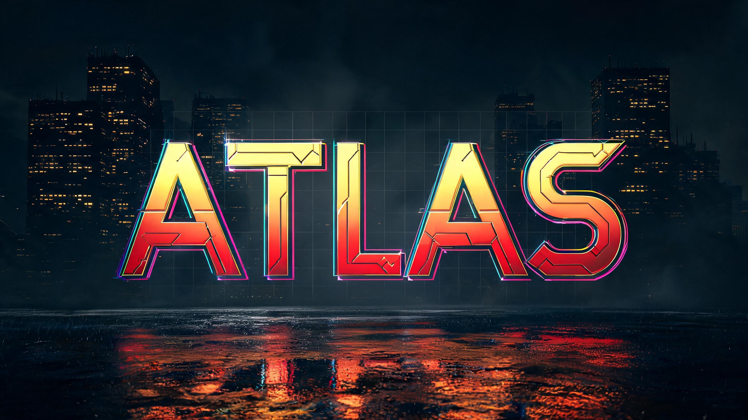 "ATLAS" — Cyberpunk 2077 | AI Text Effect Generator