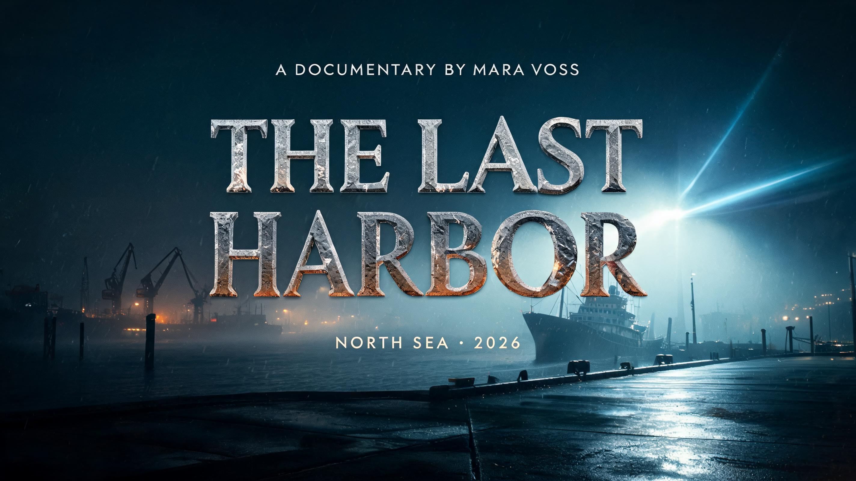 THE LAST
HARBOR
A DOCUMENTARY BY MARA VOSS
NORTH SEA · 2026