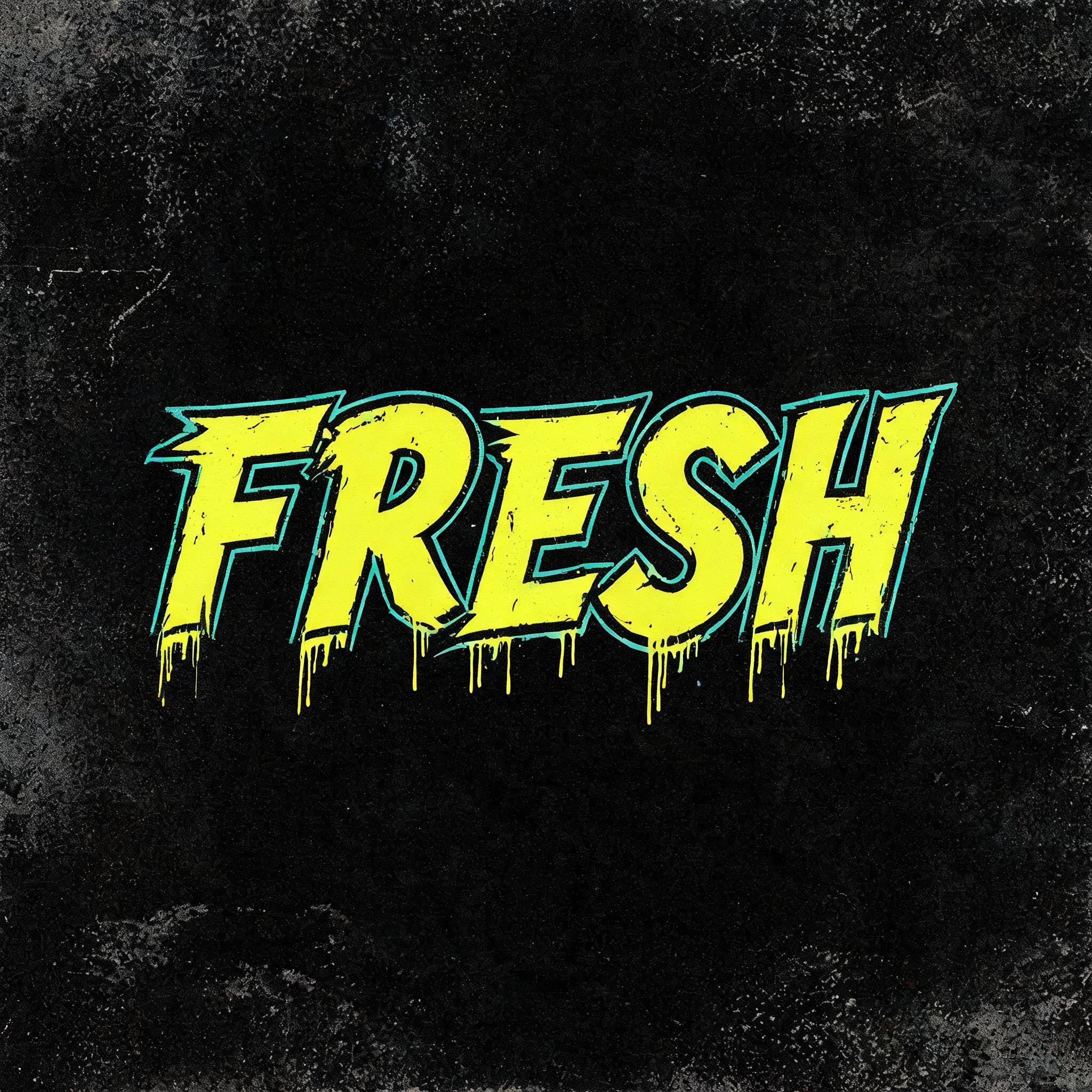 "FRESH" — Vintage | AI Text Effect Generator