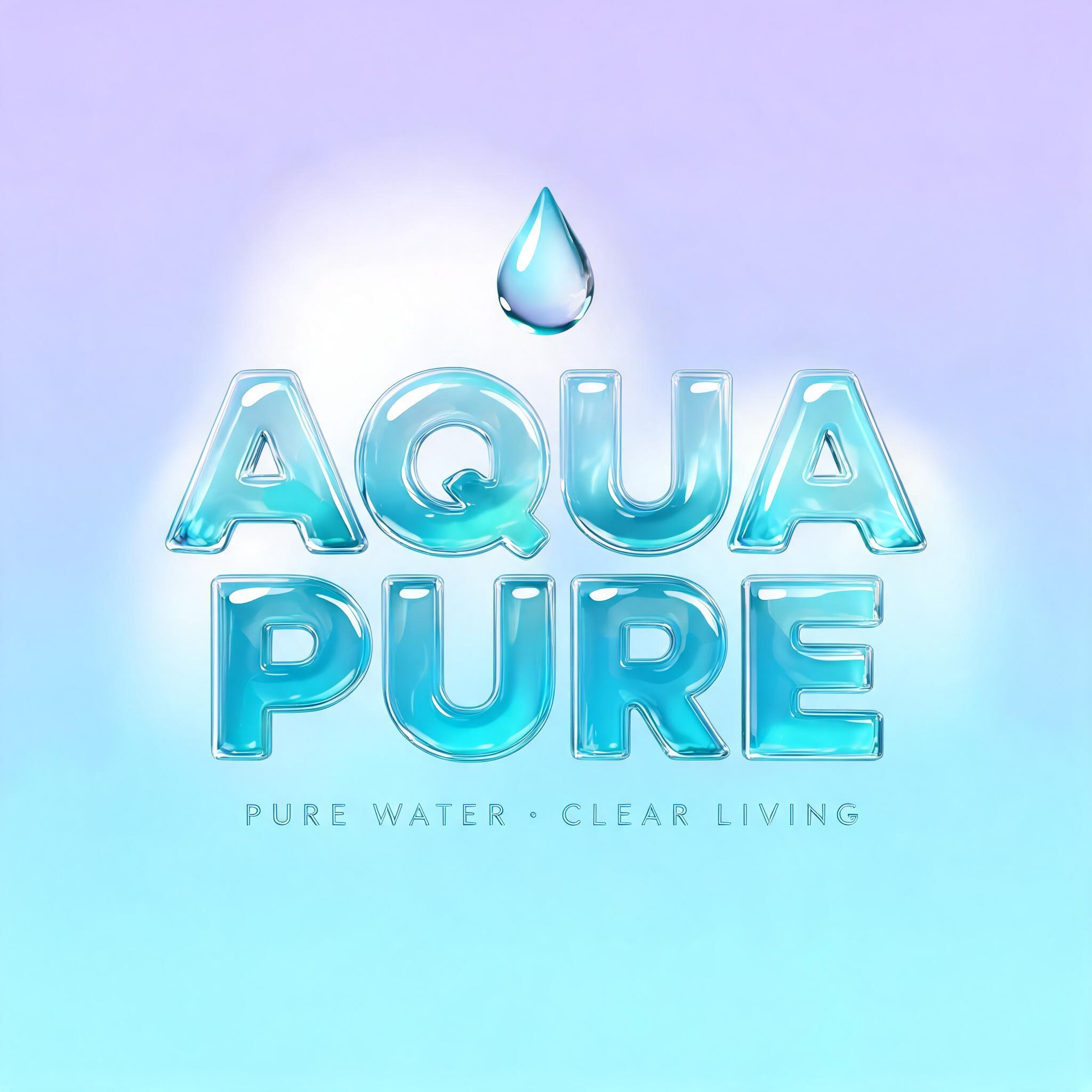 AQUA
PURE
PURE WATER · CLEAR LIVING