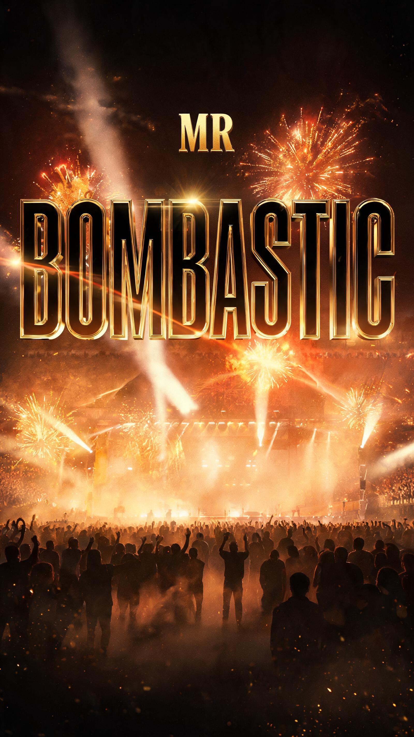 "MR Bombastic" — Cinematic | AI Text Effect Generator
