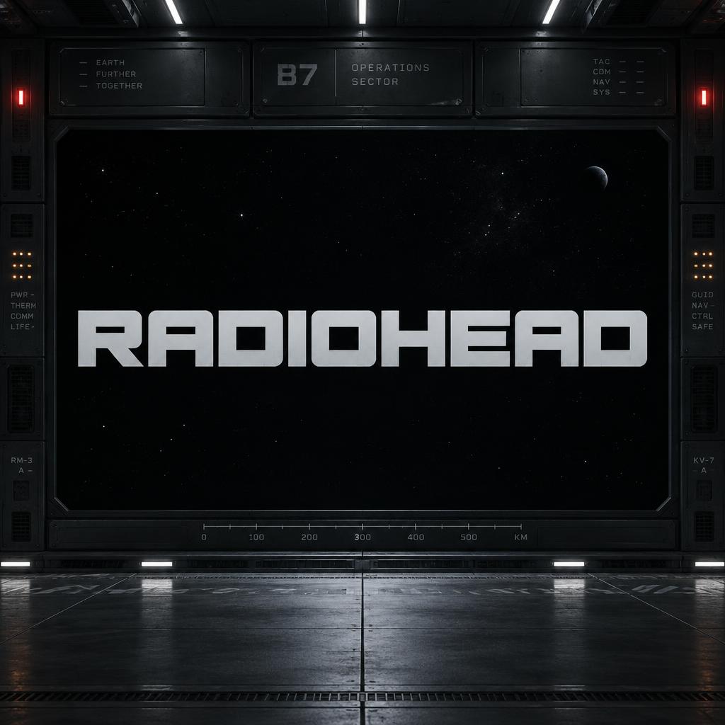 "RADIOHEAD" —  | AI Text Effect Generator