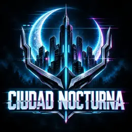 "CIUDAD NOCTURNA" — cyberpunk text effect