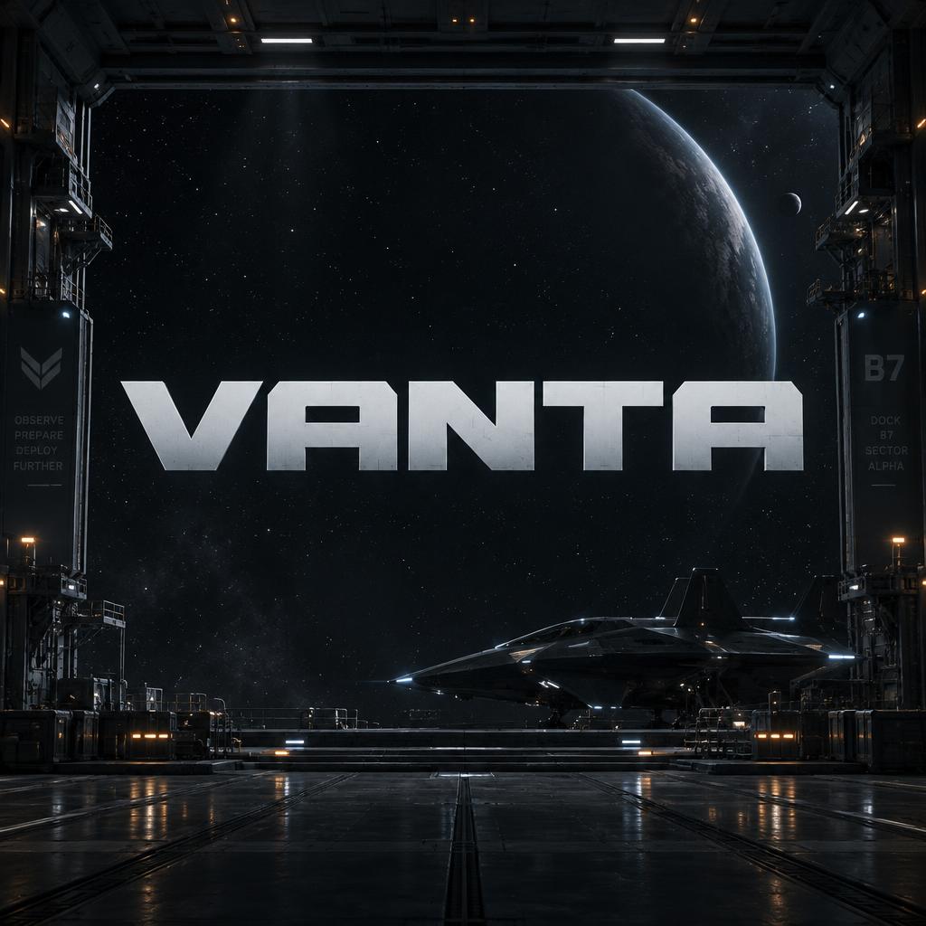 "VANTA" —  | AI Text Effect Generator
