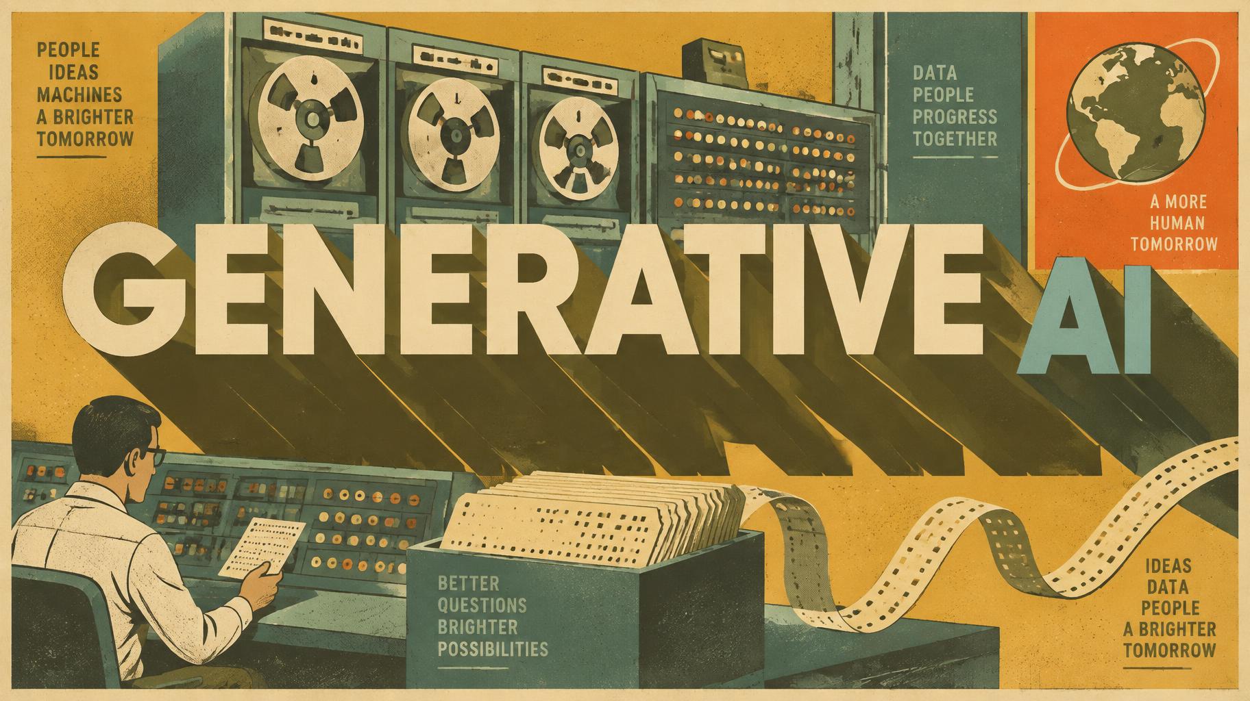 "GENERATIVE AI" — Kagemoji | AI Text Effect Generator