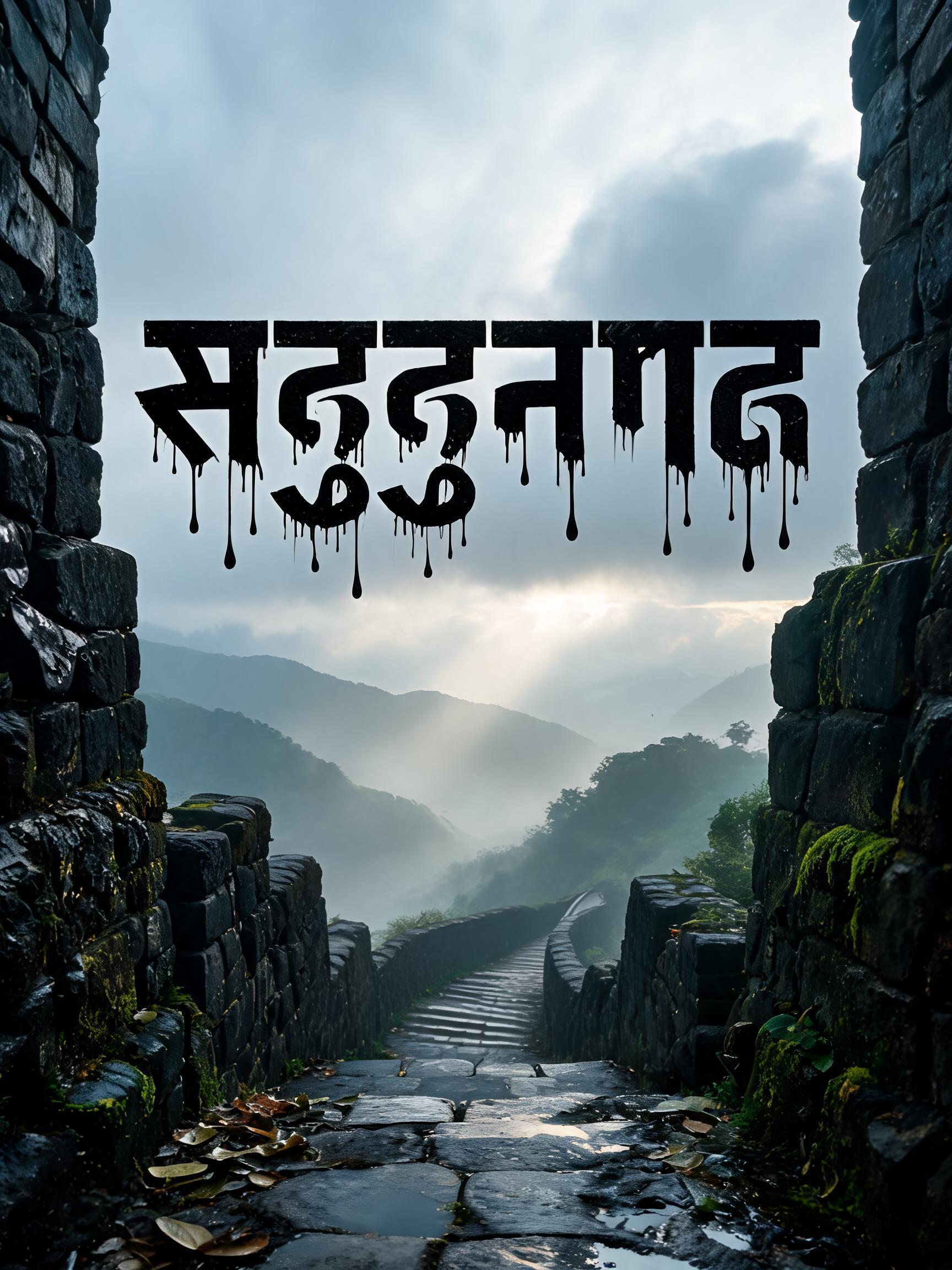 "सज्जनगड" —  | AI Text Effect Generator