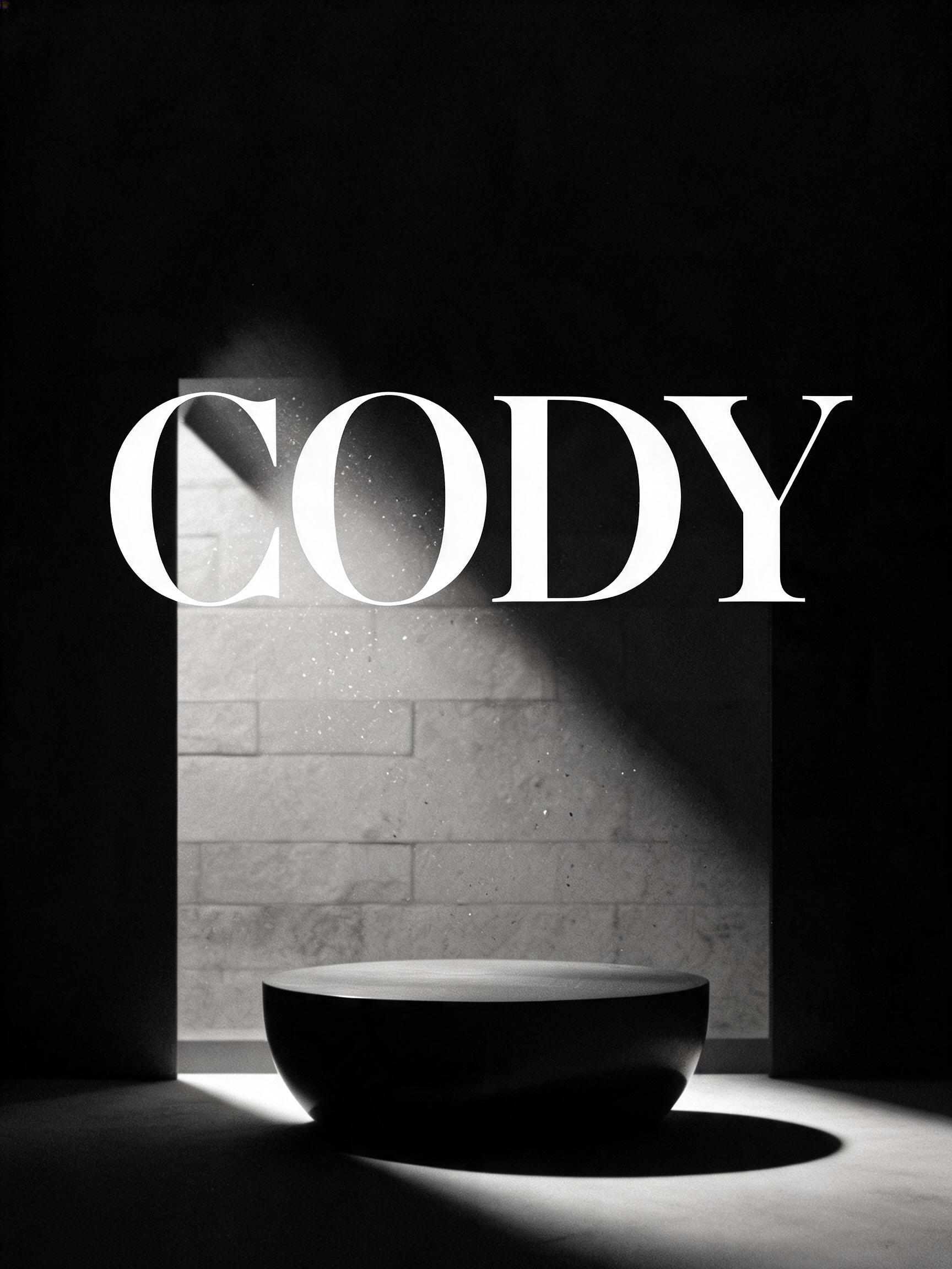 "CODY" —  | AI Text Effect Generator