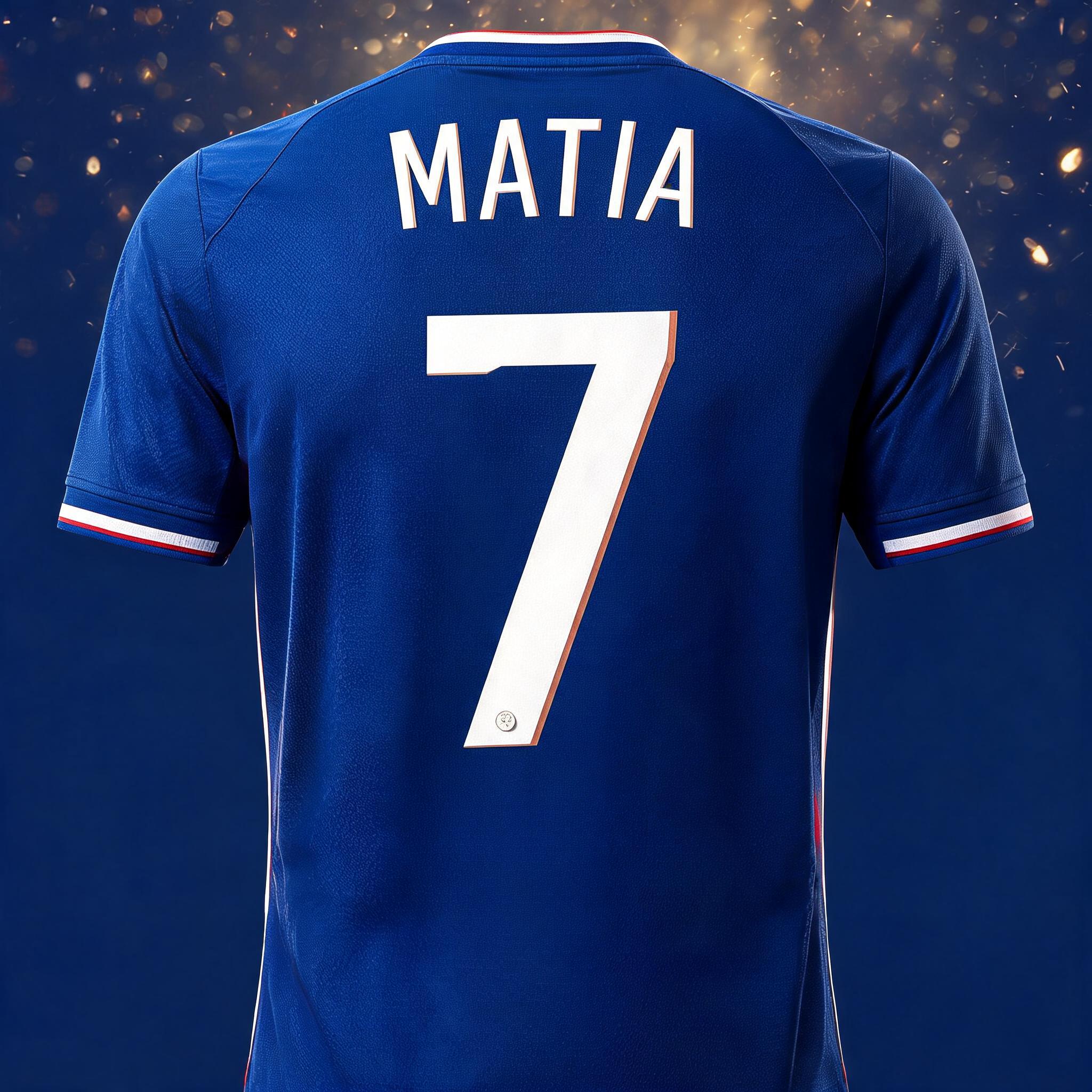 "Matia
7" — Sports Football | AI Text Effect Generator
