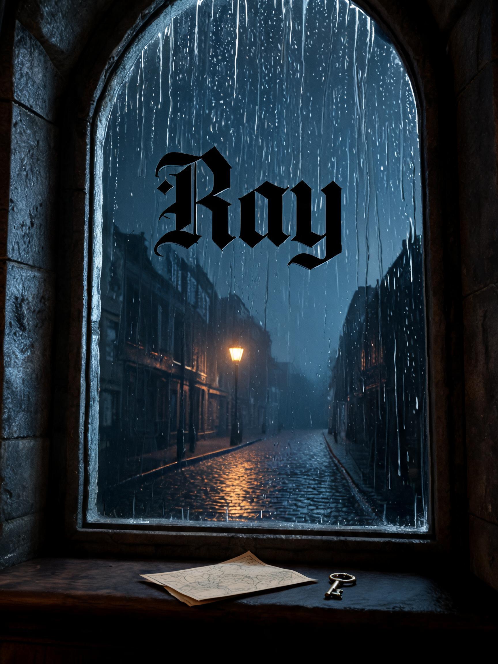"Ray" —  | AI Text Effect Generator